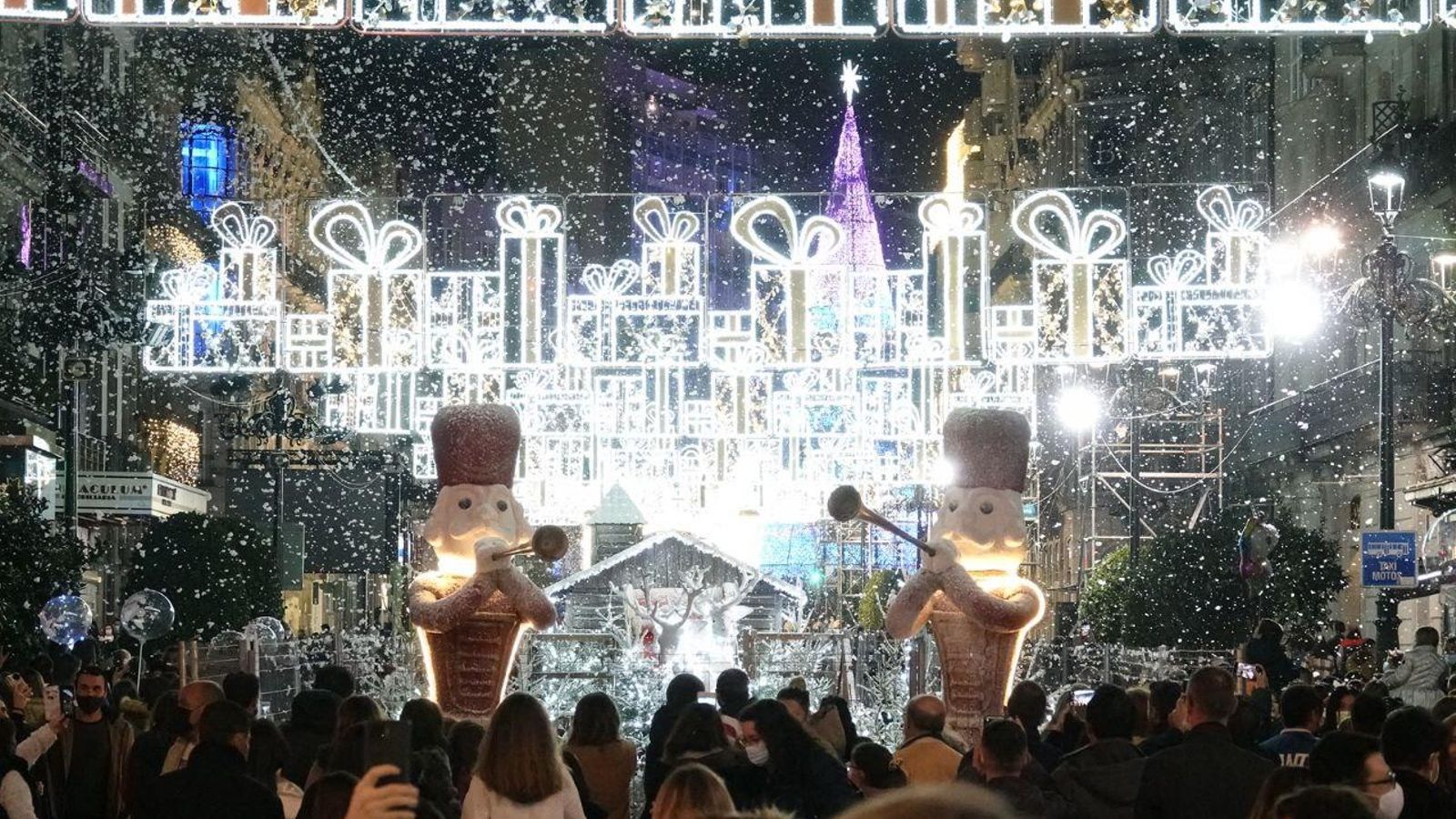 La Navidad llena de luces y color Vigo.