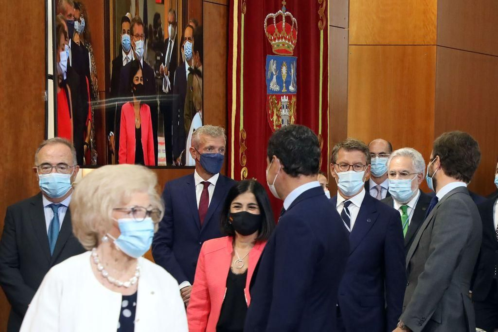 Alberto Núñez Feijóo toma
posesión como presidente de la Xunta