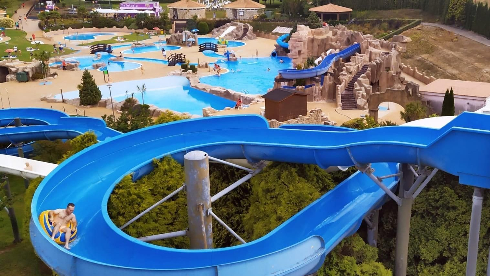 El parque acuático de Cerceda (Aquapark)