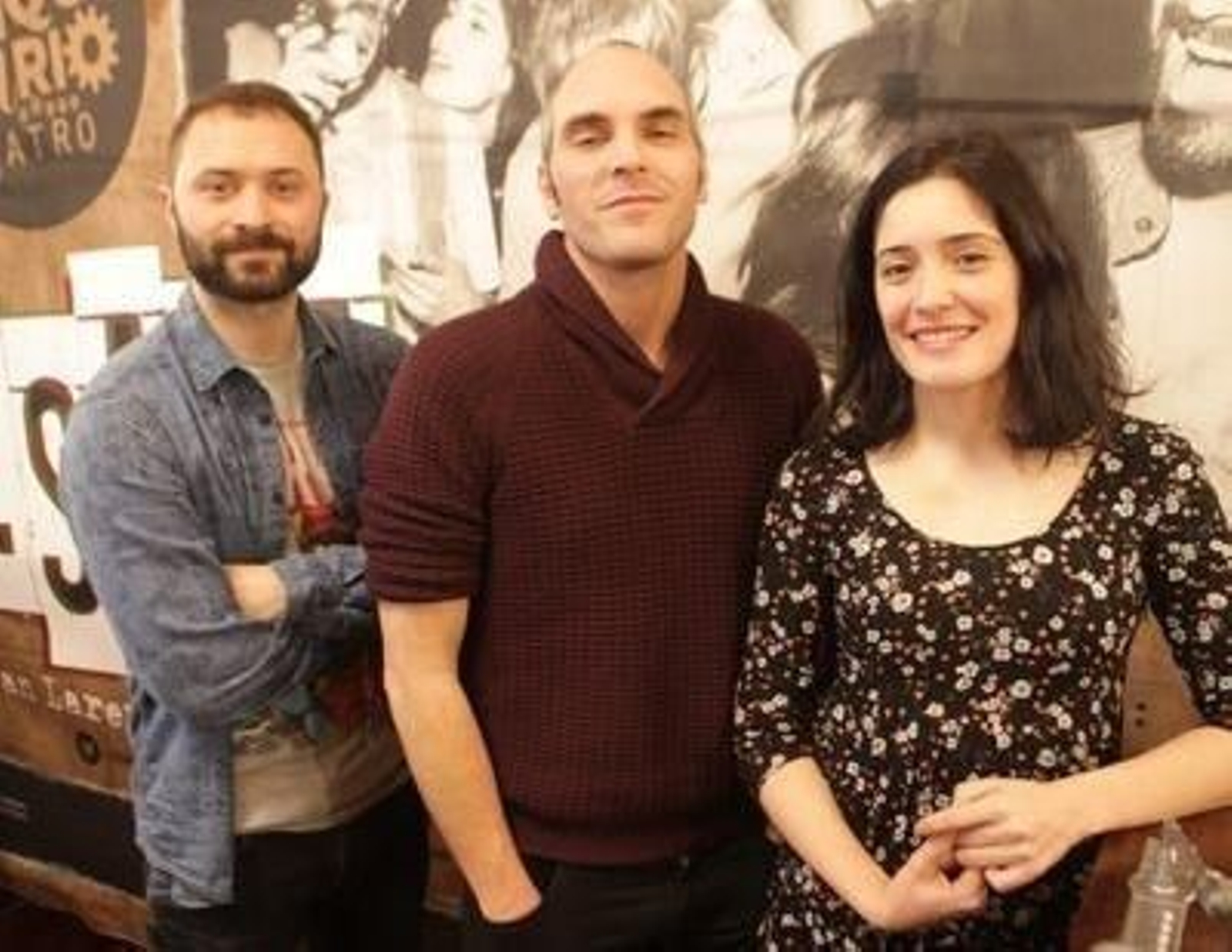 Fran Lareu, Tito Asorey y Melania Cruz