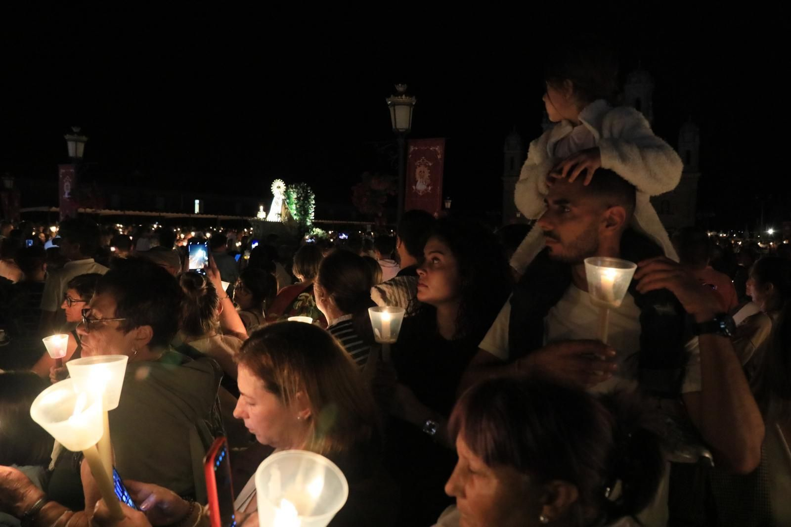 Galería | Un mar de luces iluminó el Santuario de Nosa Señora dos Milagros