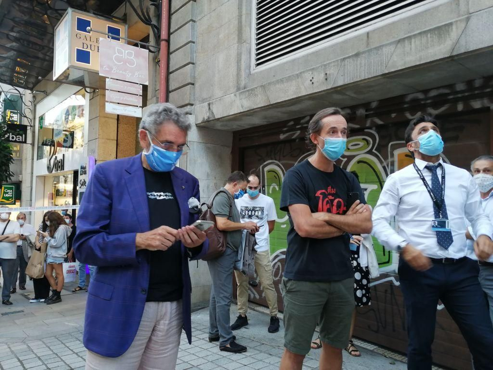 Un incendio se desata en la sede del Celta 68