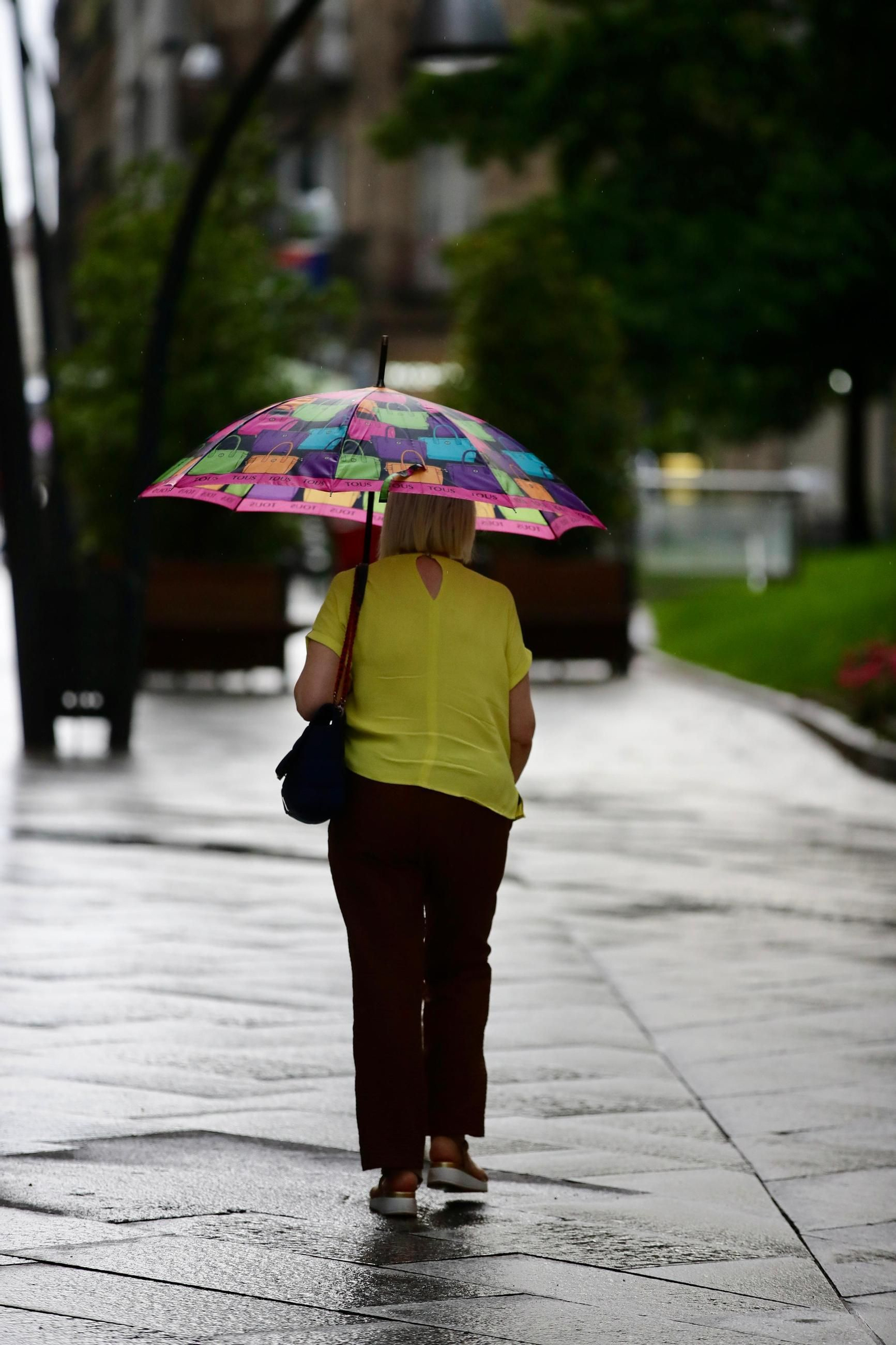 Galería | La ola de calor se despidió con intensas tormentas en Ourense, en fotos