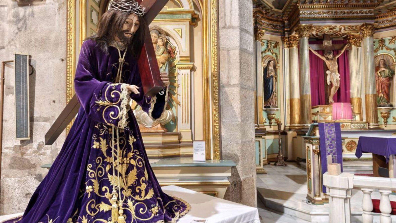 El Nazareno, ya preparado para su fiesta el próximo viernes