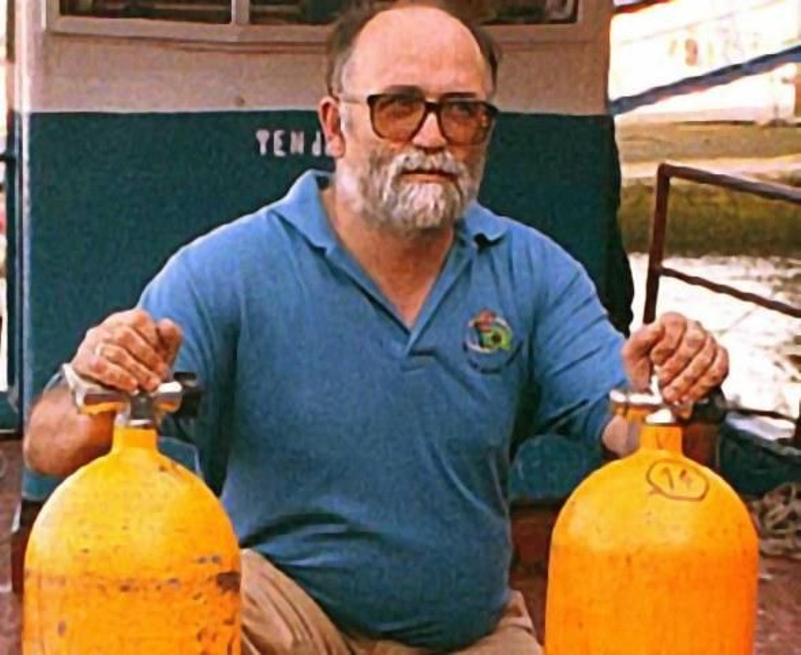 Ramón Patiño, en una imagen de 2004, en una expedición.