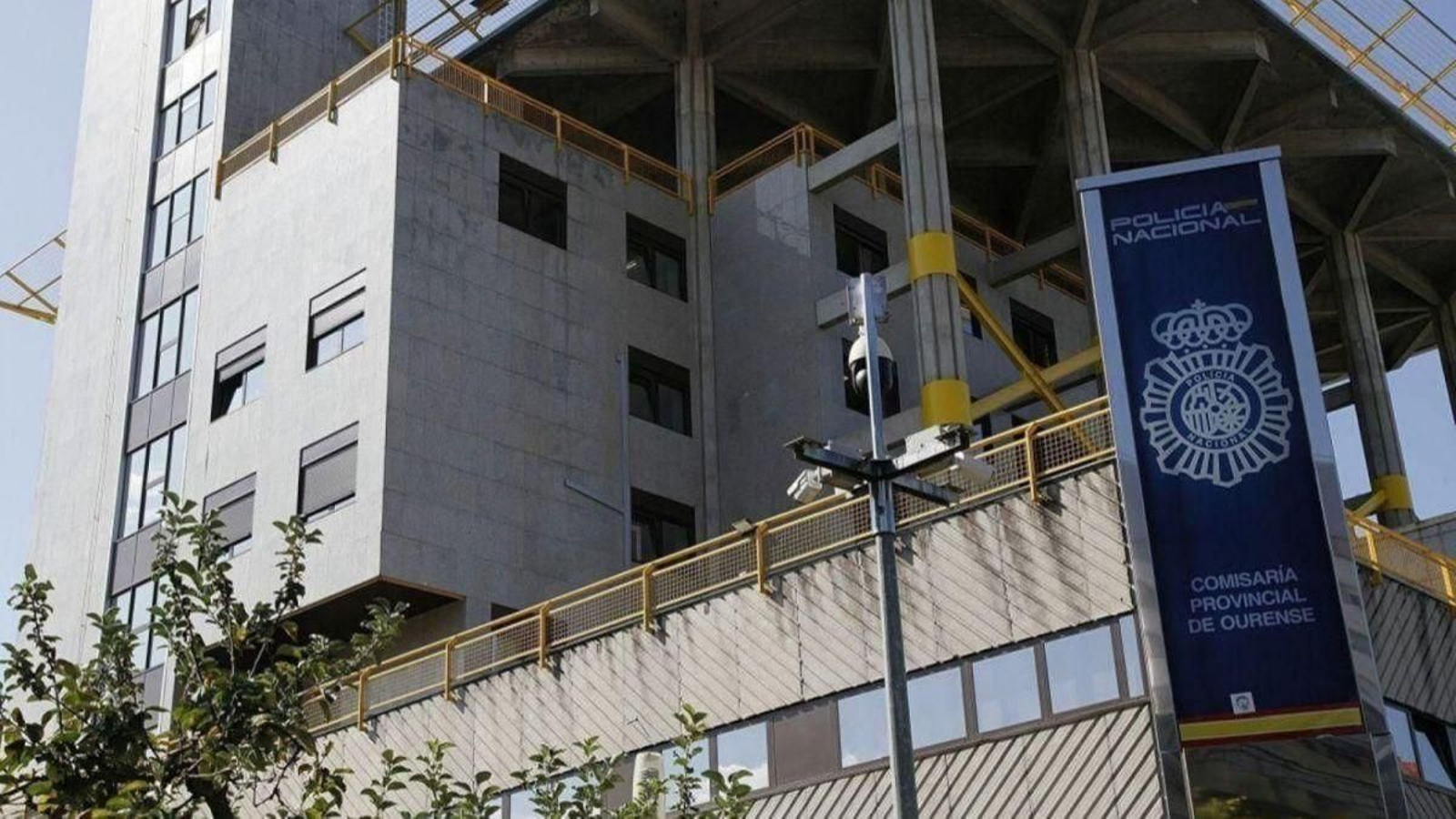 Comisaria de Policía Nacional en Ourense.