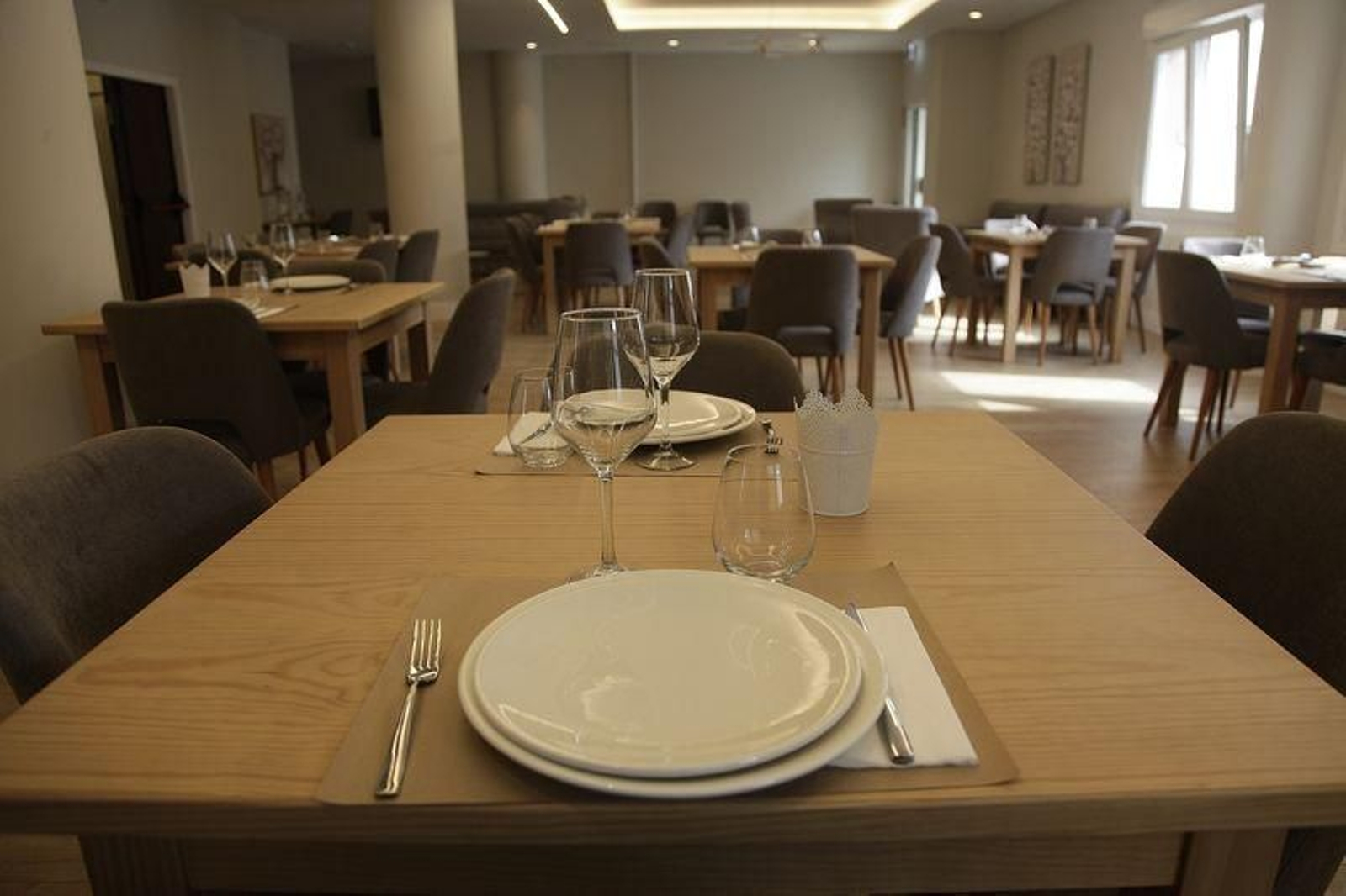 El restaurante ofrece dos tipos de menús // FOTO: MIGUEL ÁNGEL