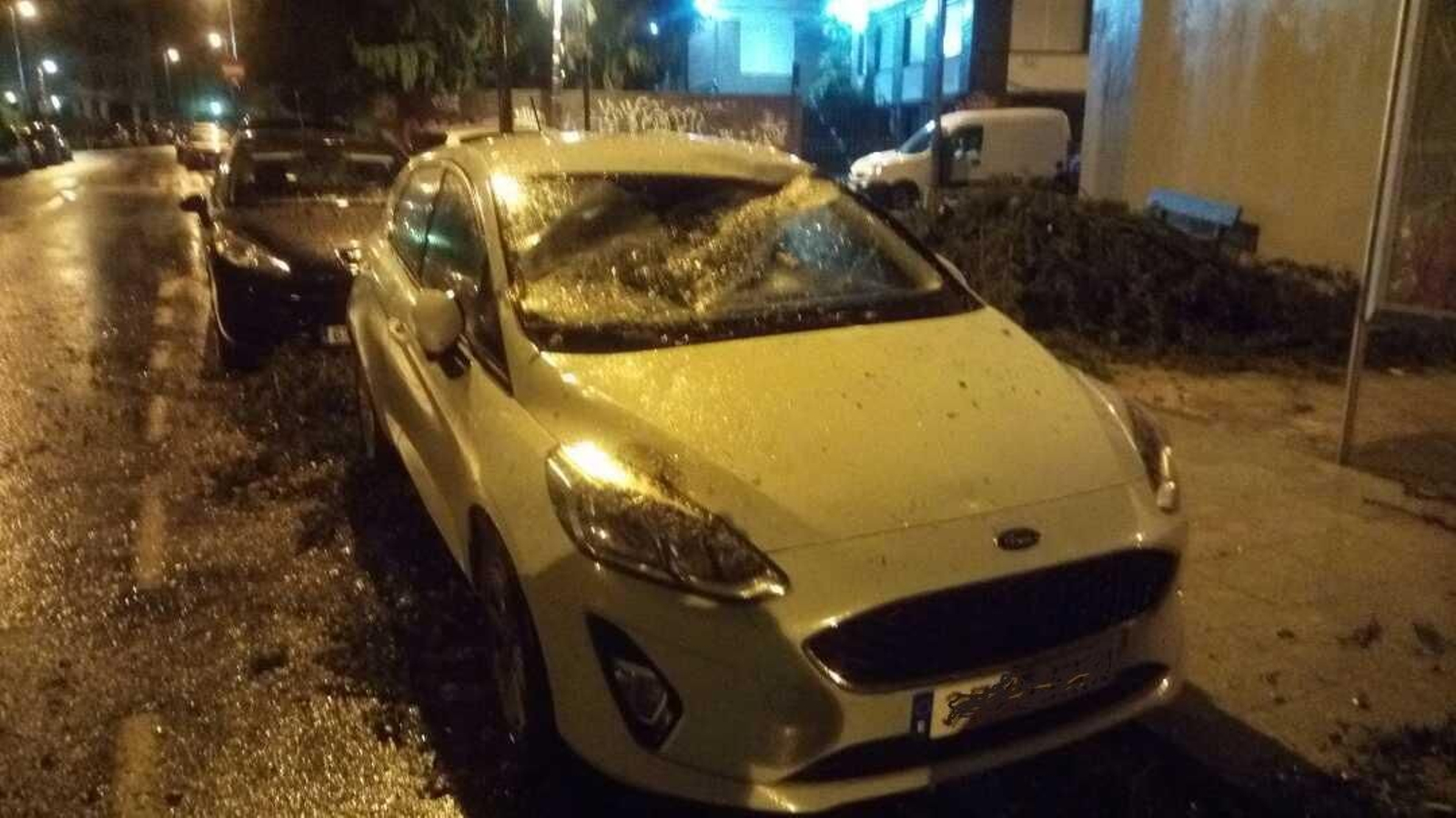 La borrasca Gaetan entra con fuerza en Vigo