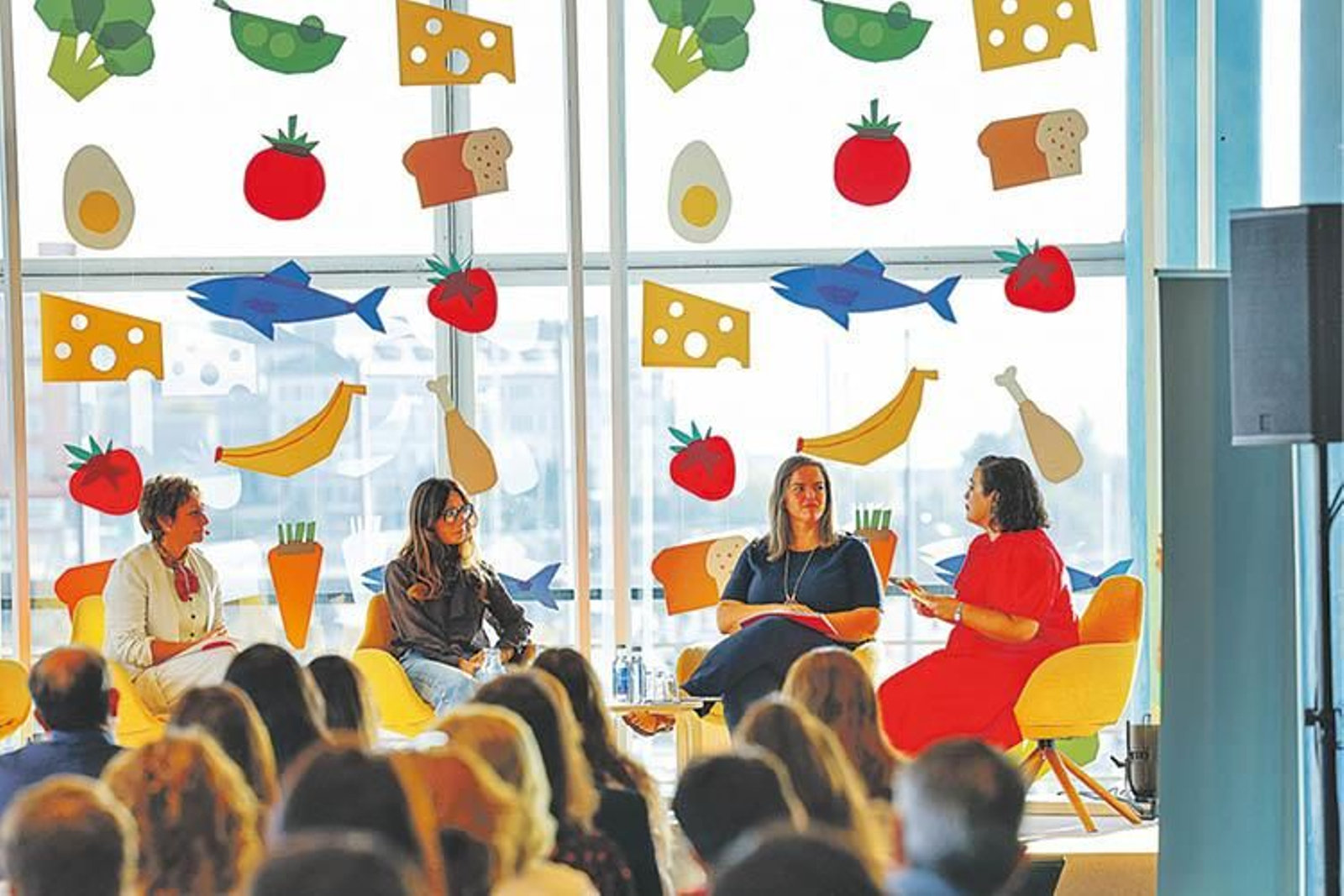 Mesa redonda en la Jornada de Alimentación Saludable de Vegalsa-Eroski.