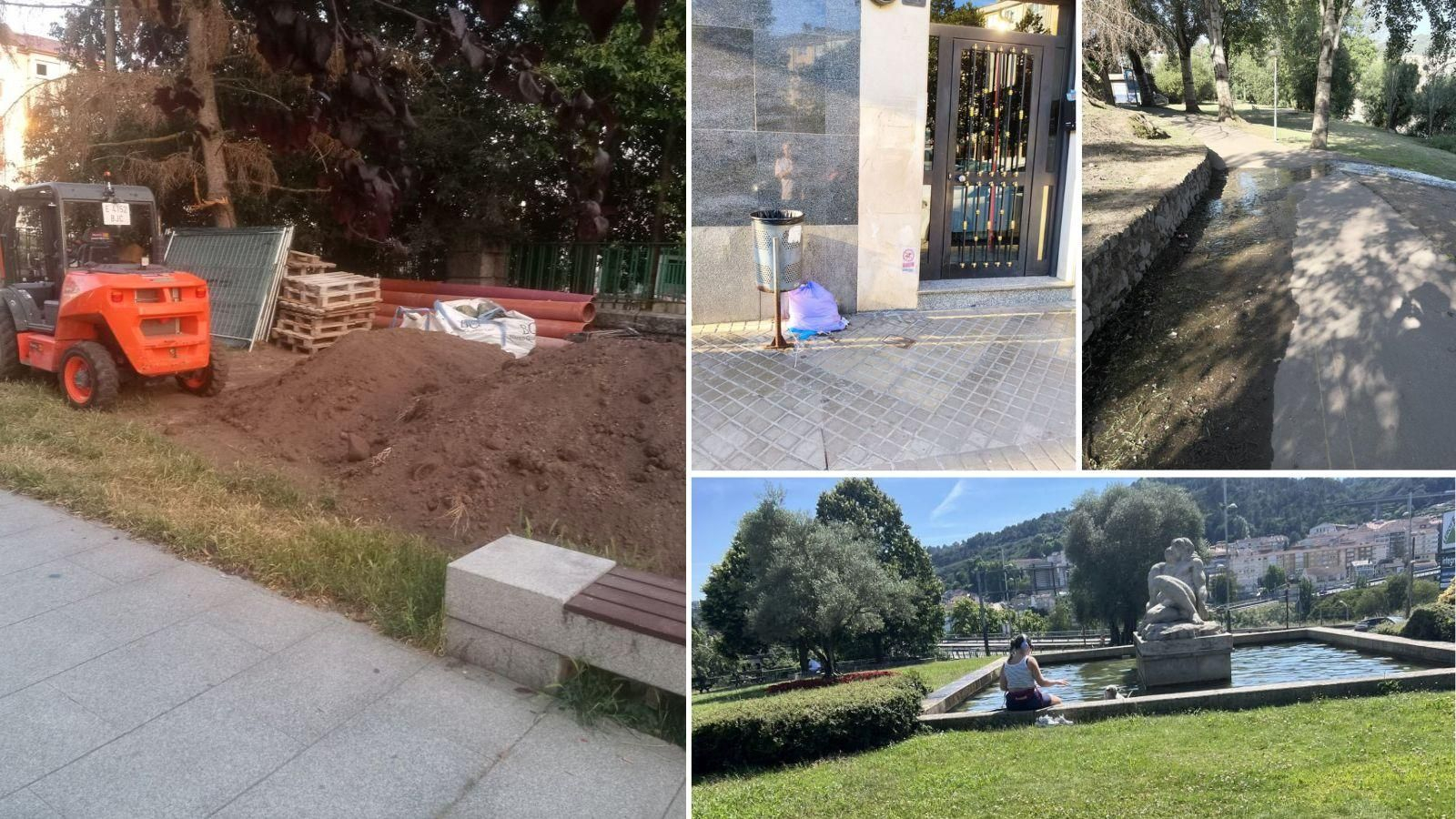Las denuncias de los vecinos de Ourense de este miércoles, 10 de junio.