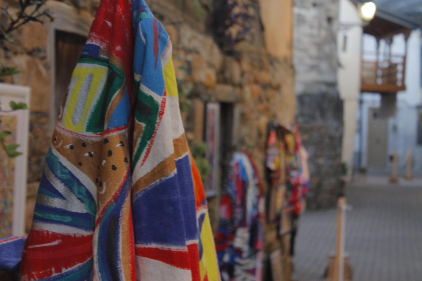 Obras de Carina. // (Isaac Cruz)