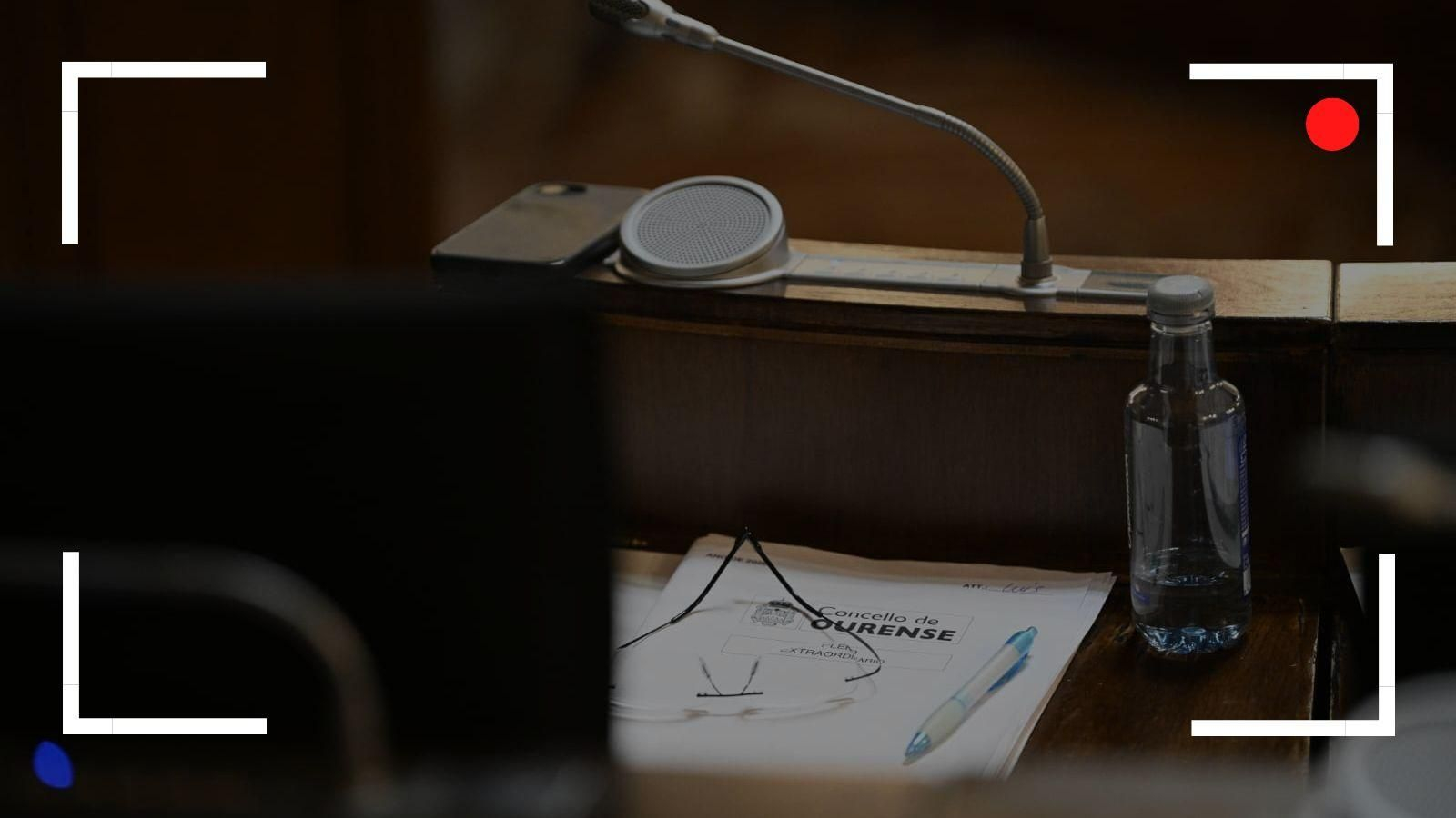 En directo el pleno ordinario del Concello de Ourense del 2 de octubre.