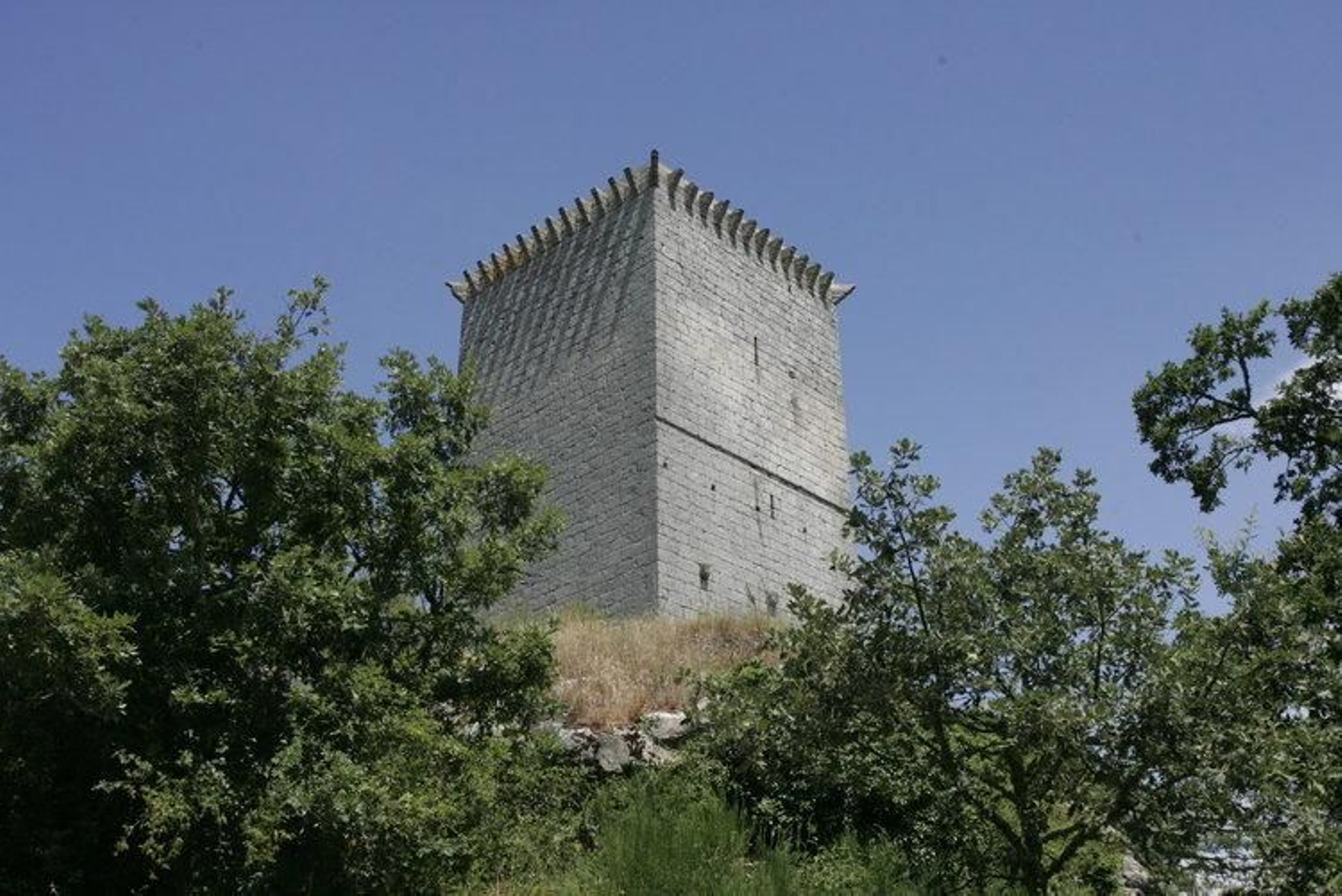 O Castelo da Pena localízase nun cumio preto da parroquia de A Pena e data do século XII.