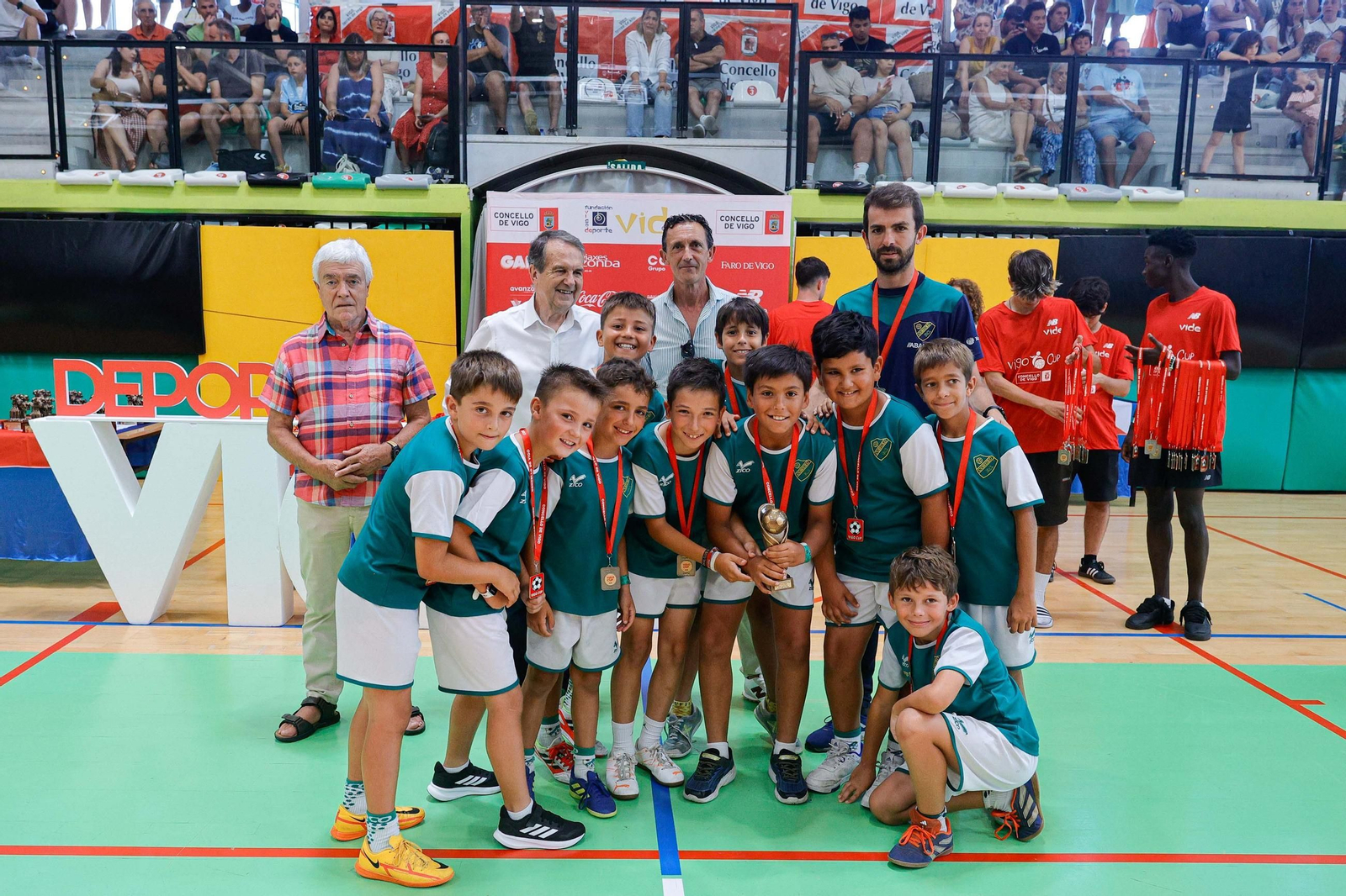 Galería | Clausura de la Vigo Cup con la entrega de medallas