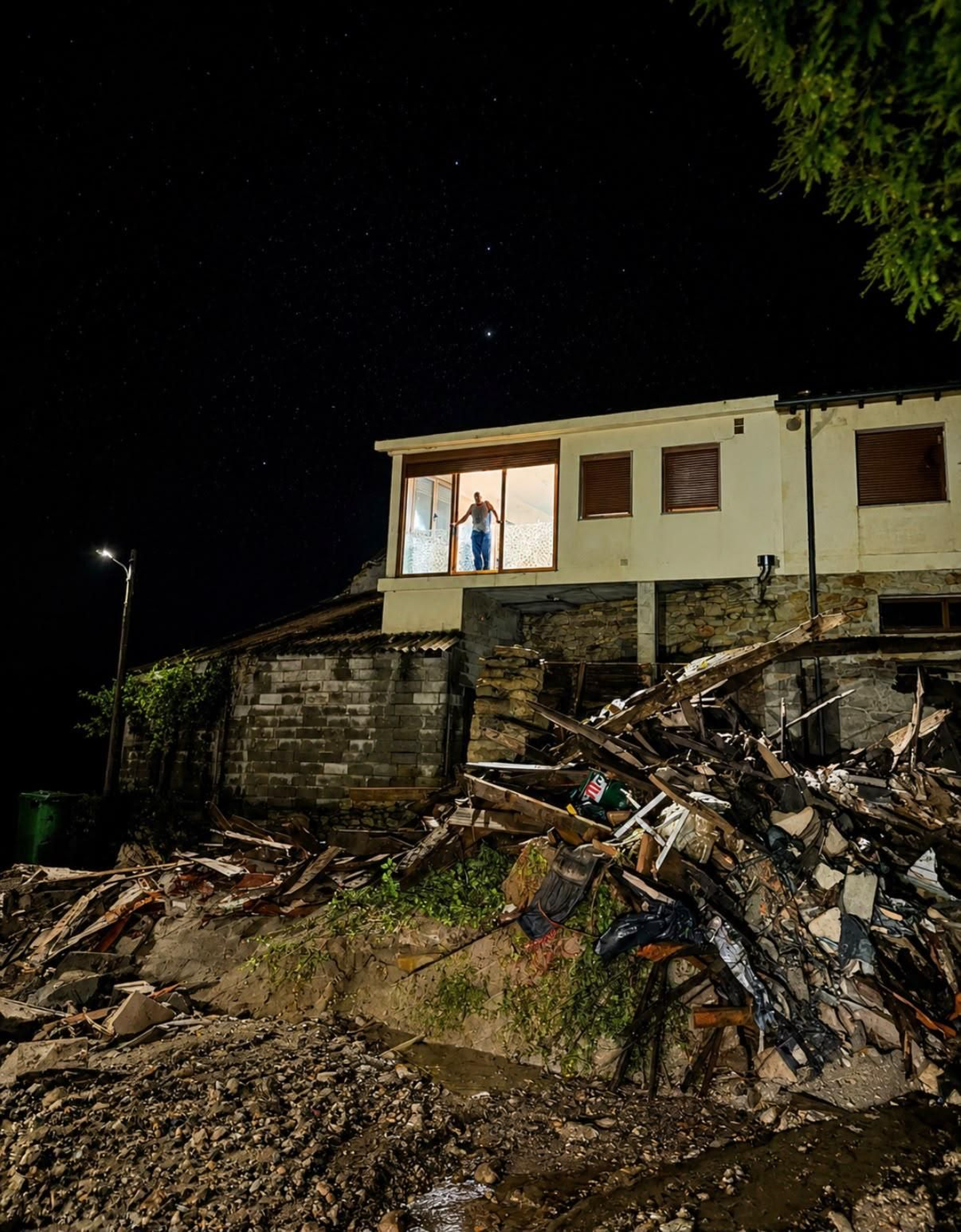 Galería | A Bouza, en Viana, zona cero de la destrucción en la provincia de Ourense por las lluvias torrenciales