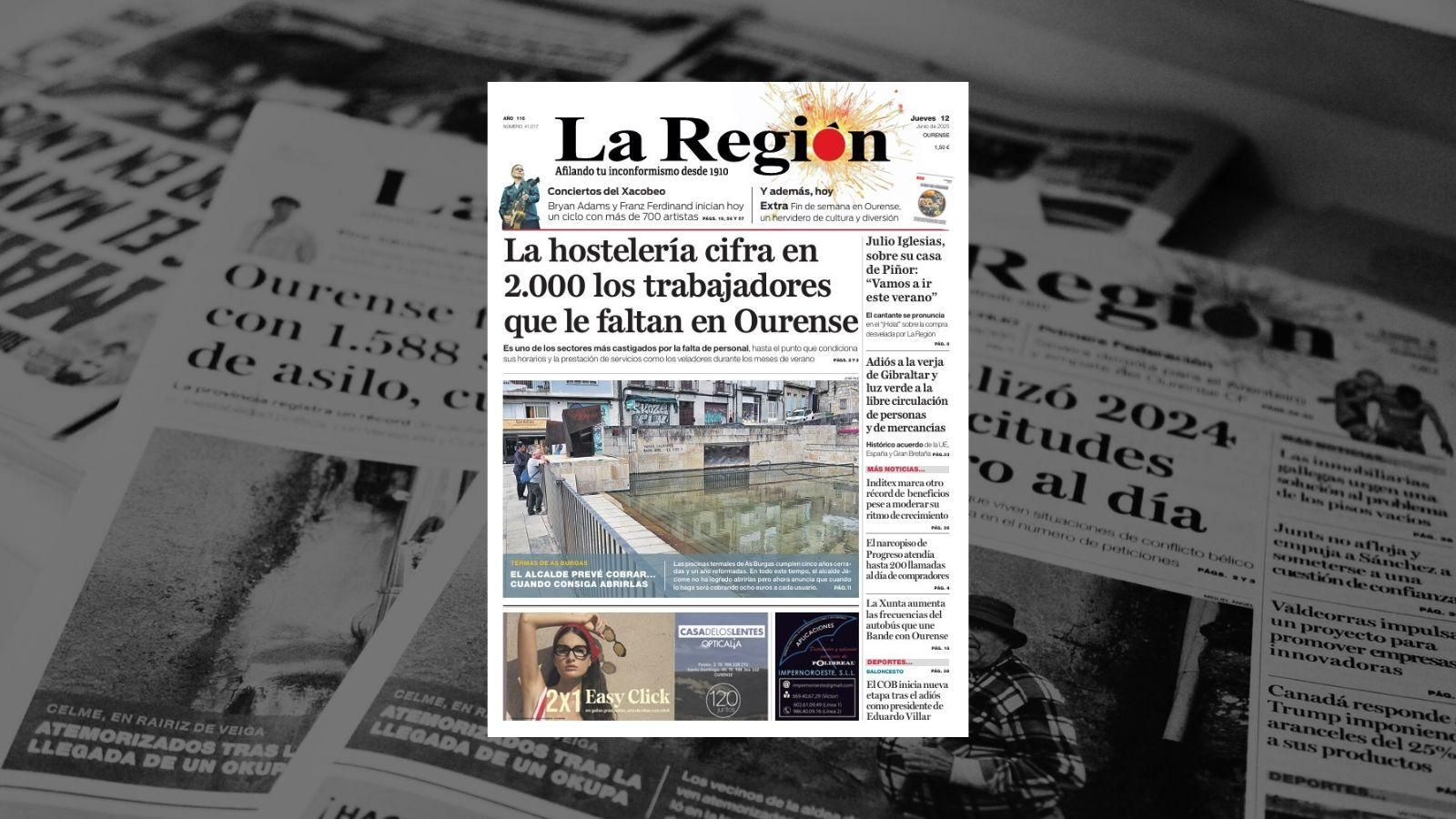 Los titulares de este jueves.