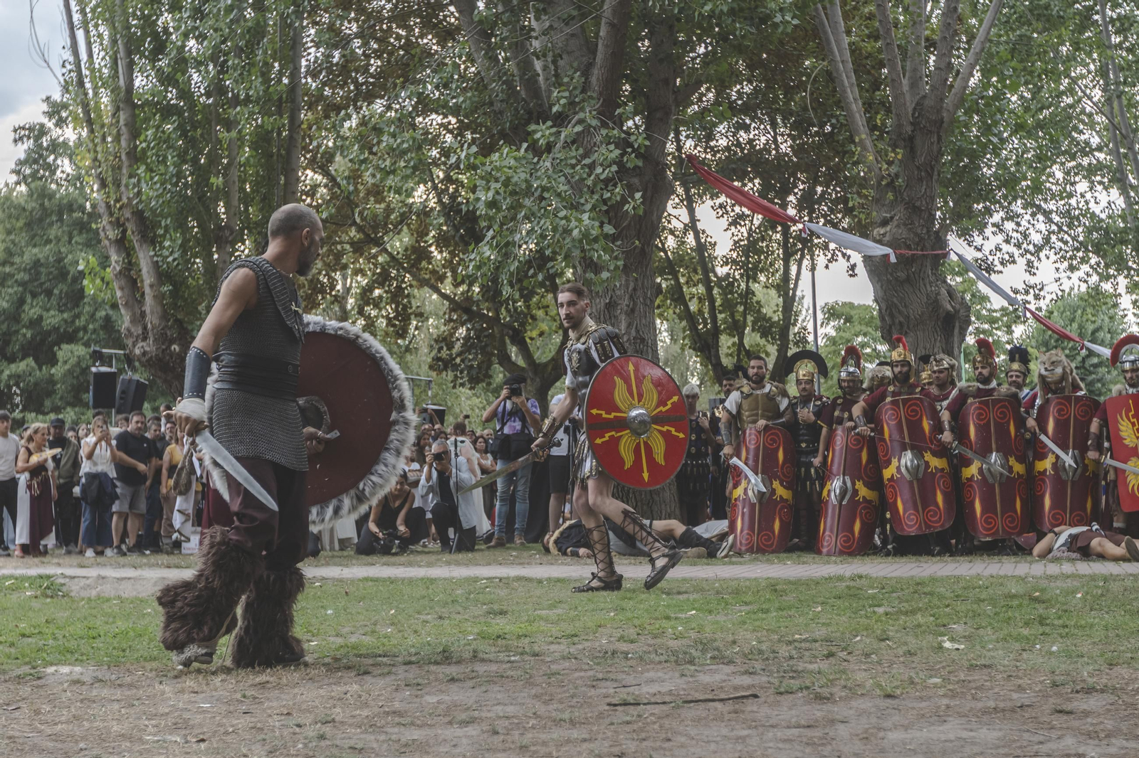 Galería | Los romanos cruzan el Lethes: Xinzo pone fin al Esquecemento, un evento con cifras récord
