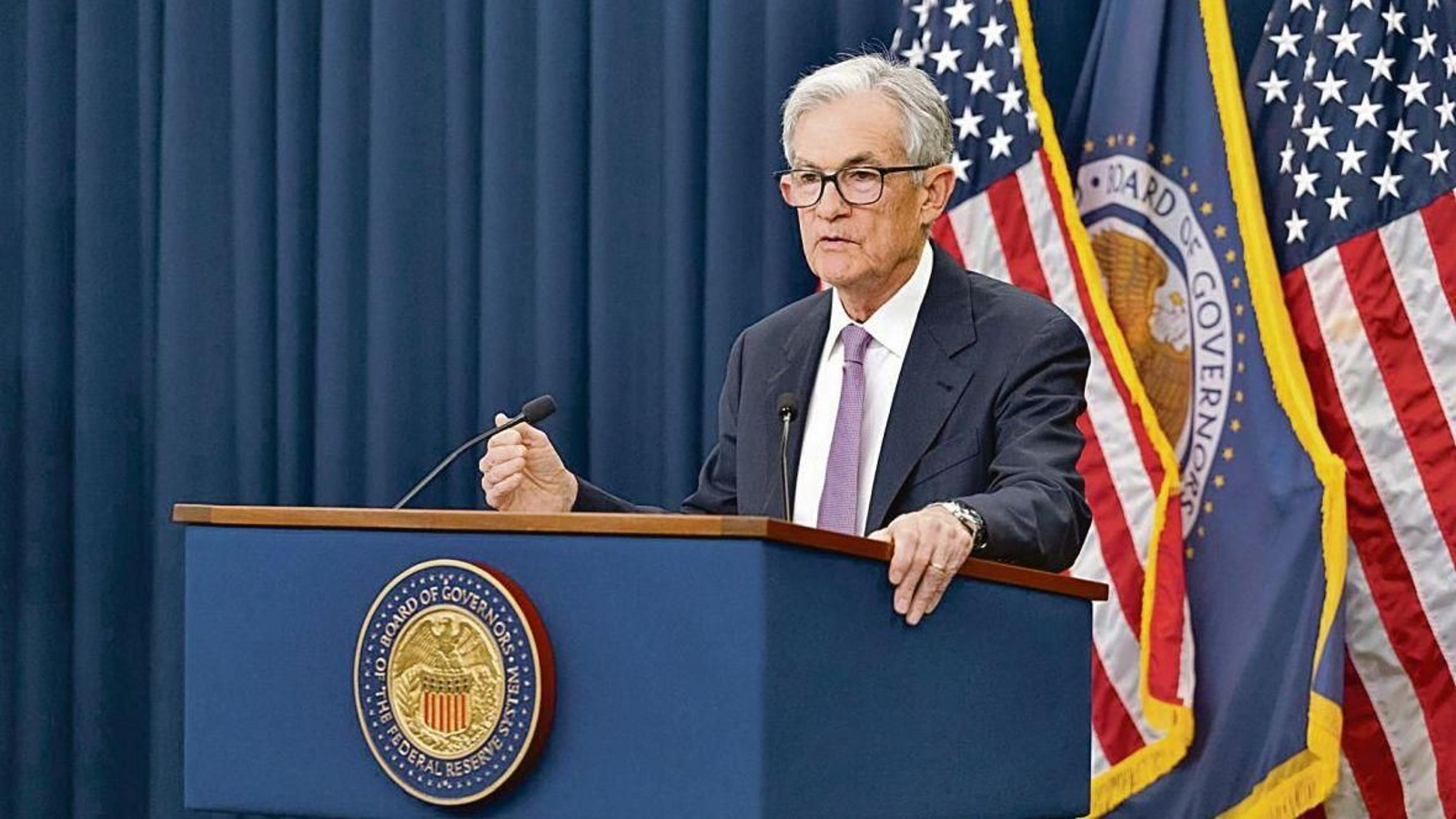 El presidente de la Reserva Federal de Estados Unidos (Fed), Jerome Powell.