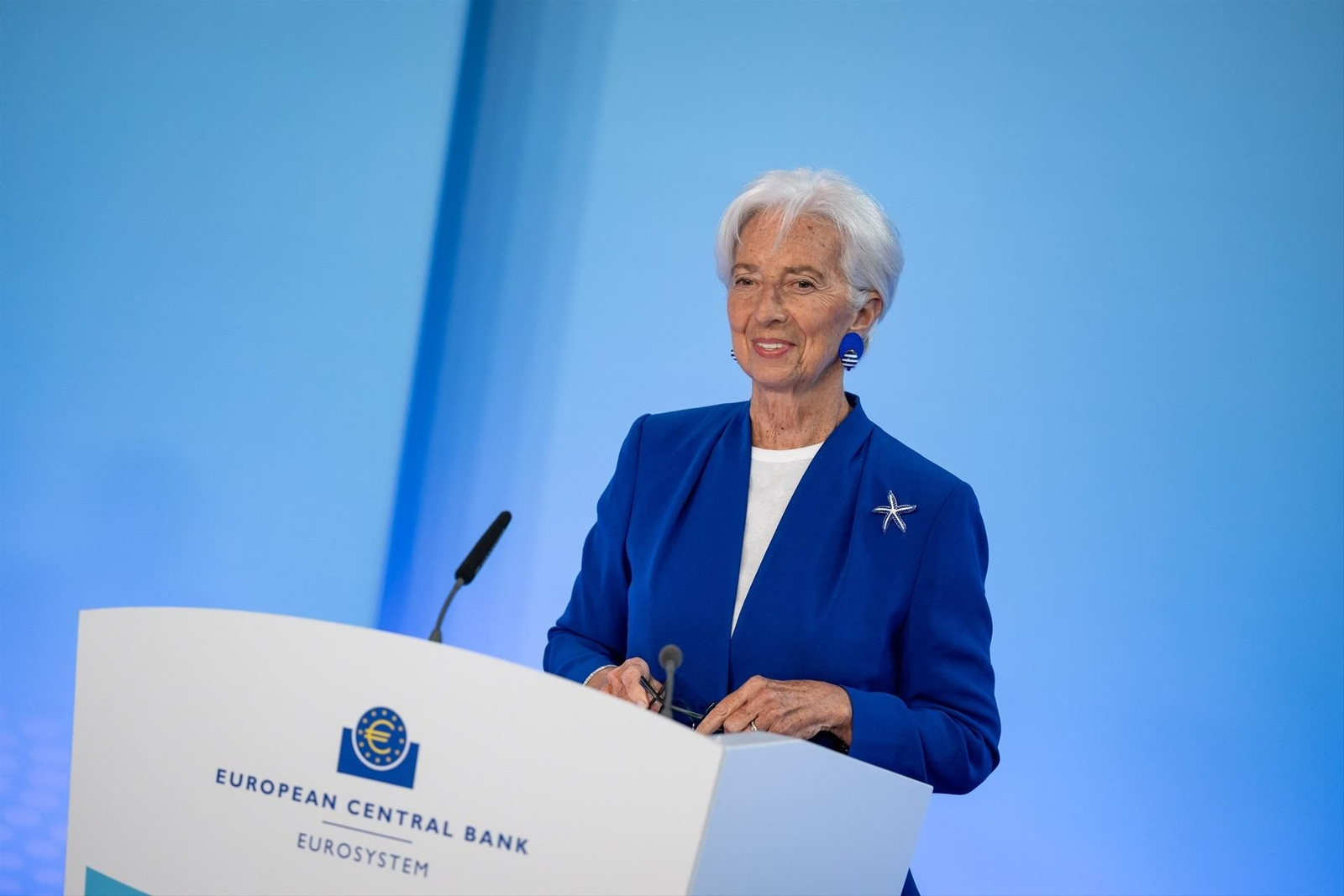 Christine Lagarde, presidenta del BCE.