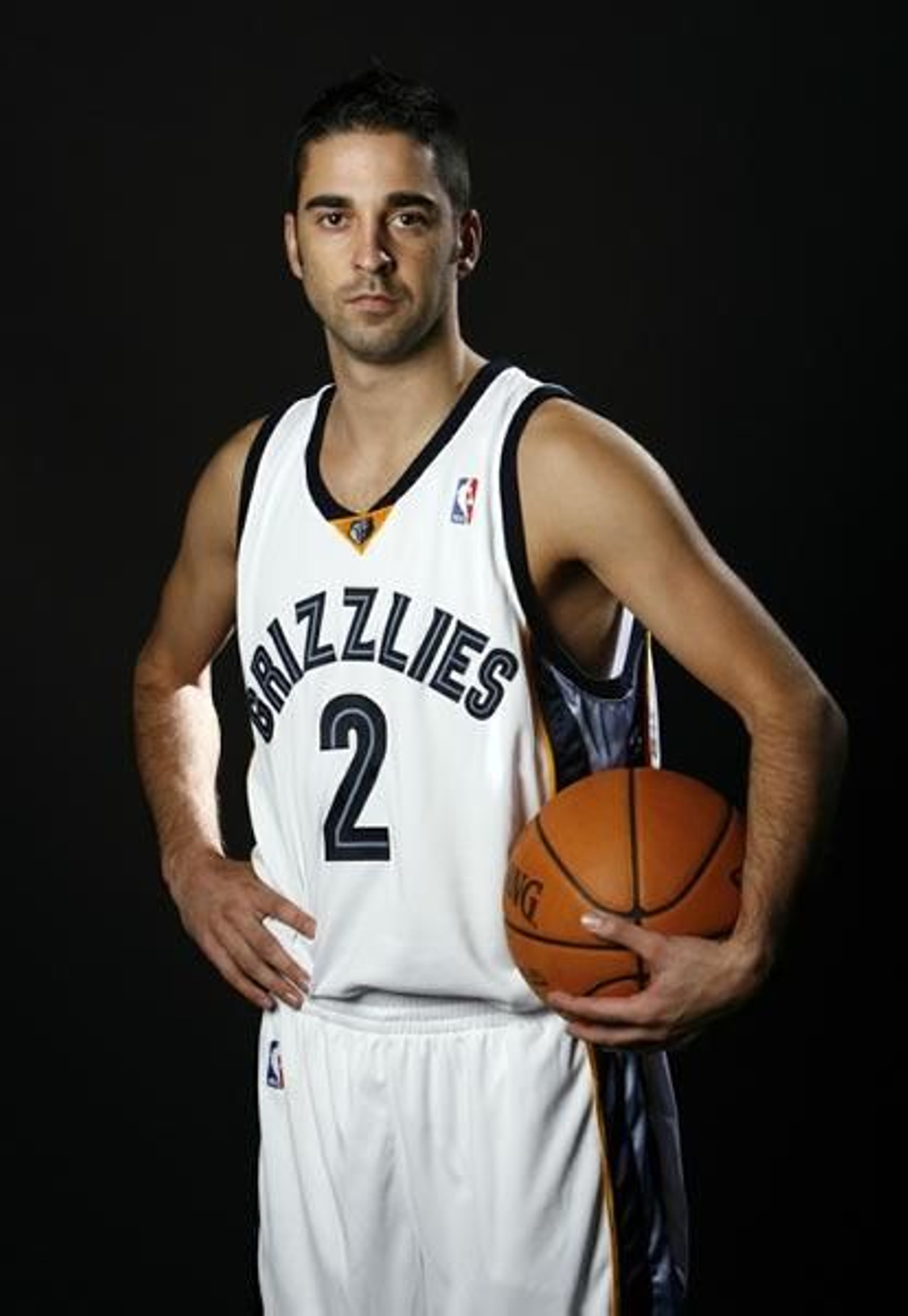 Juan Carlos Navarro, con el uniforme de los Grizzlies.
