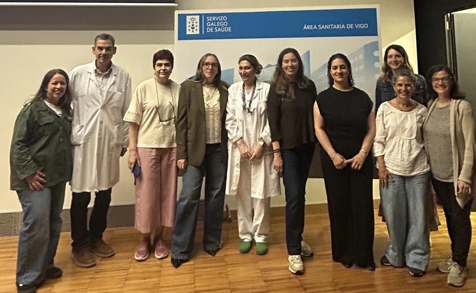 Los profesionales celebraron una jornada en el Hospital Álvaro Cunqueiro.
