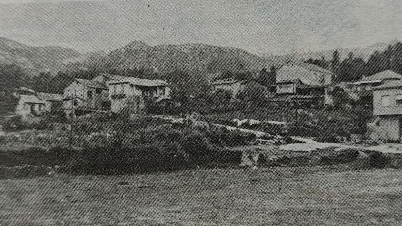 Imagen del pueblecito de El Pombal