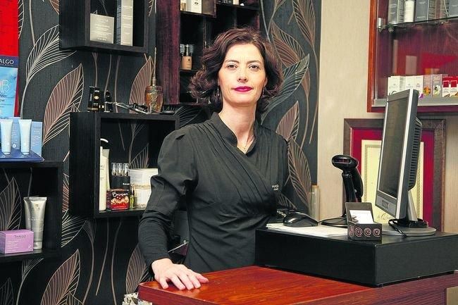 Araceli Villar, propietaria del centro de estética.