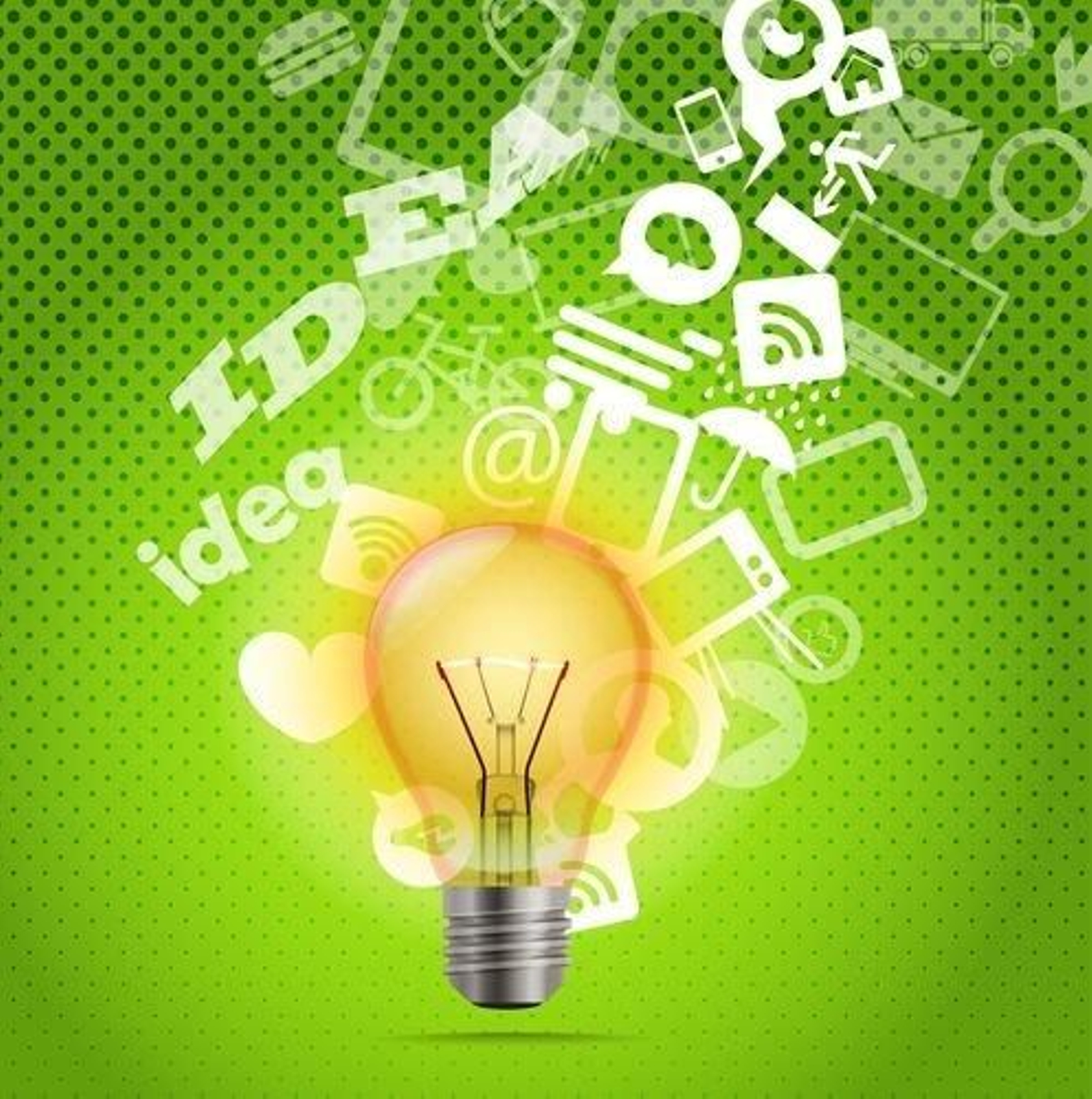 Las ideas surgen en la mente del ser humano.