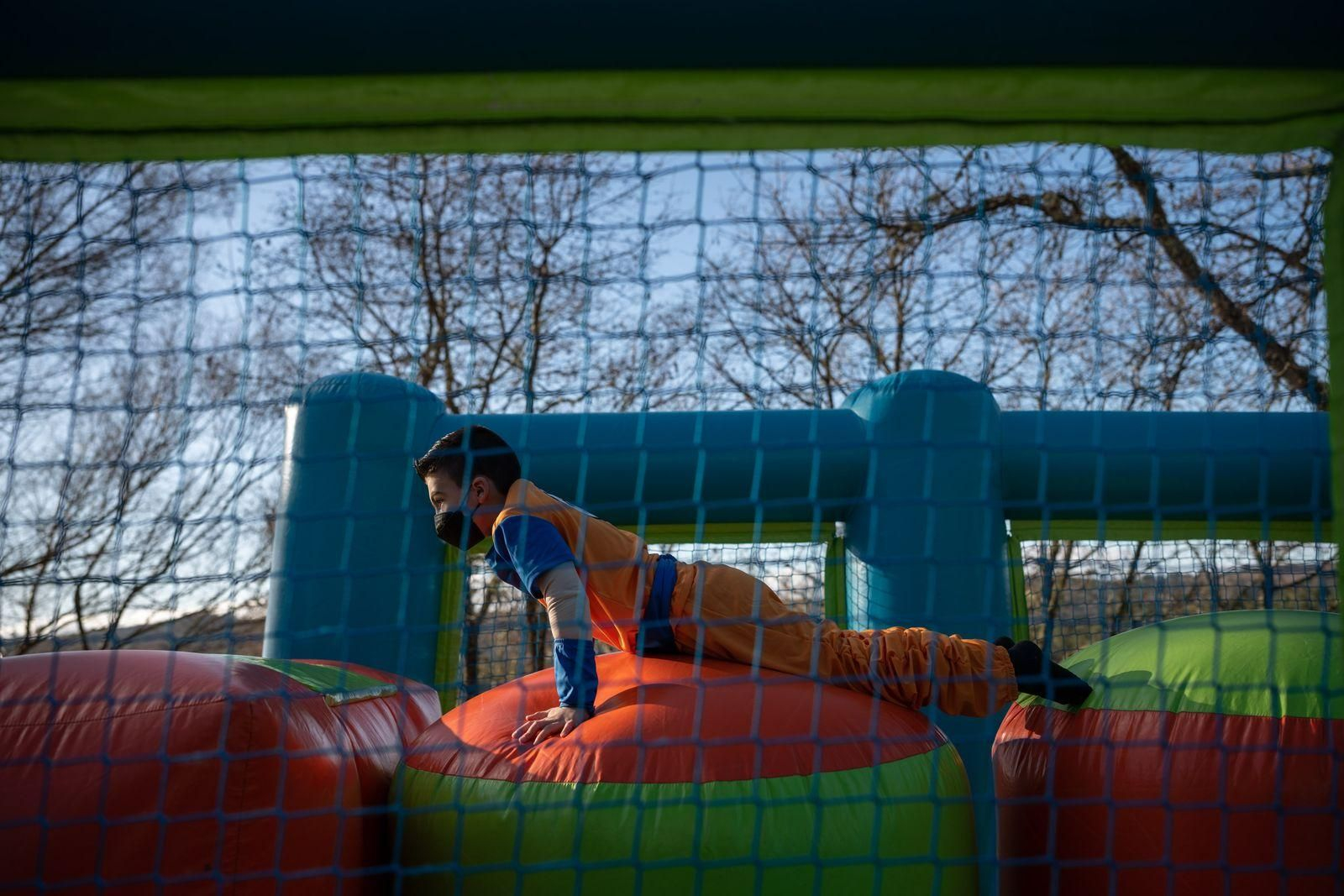Entroido infantil en la Insua dos Poetas (O Carballiño)