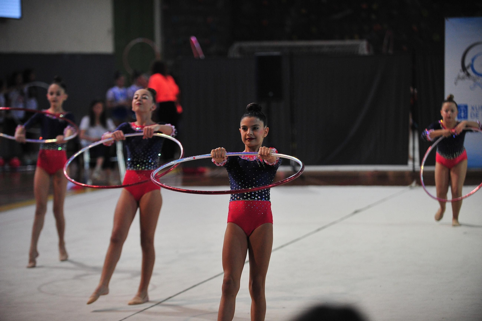Las artistas del tapiz volvieron a brillar en el Campeonato Base de Gimnasia