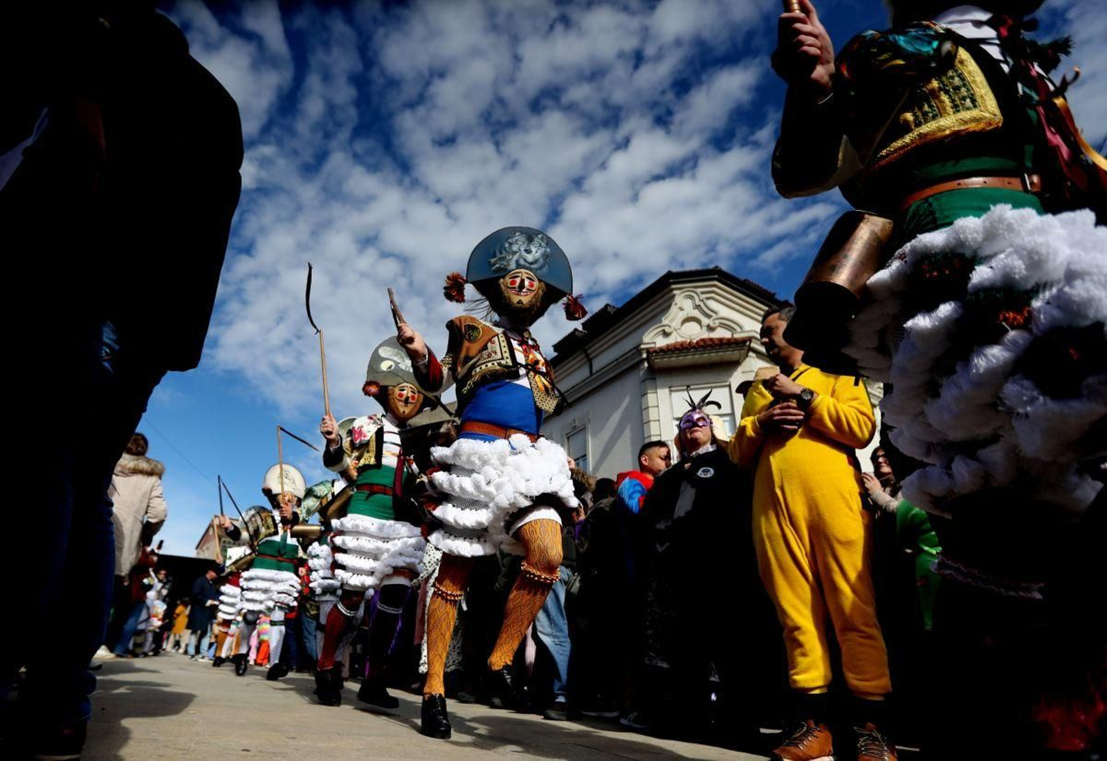 El sol ya permitió la celebración del Domingo Corredoiro.