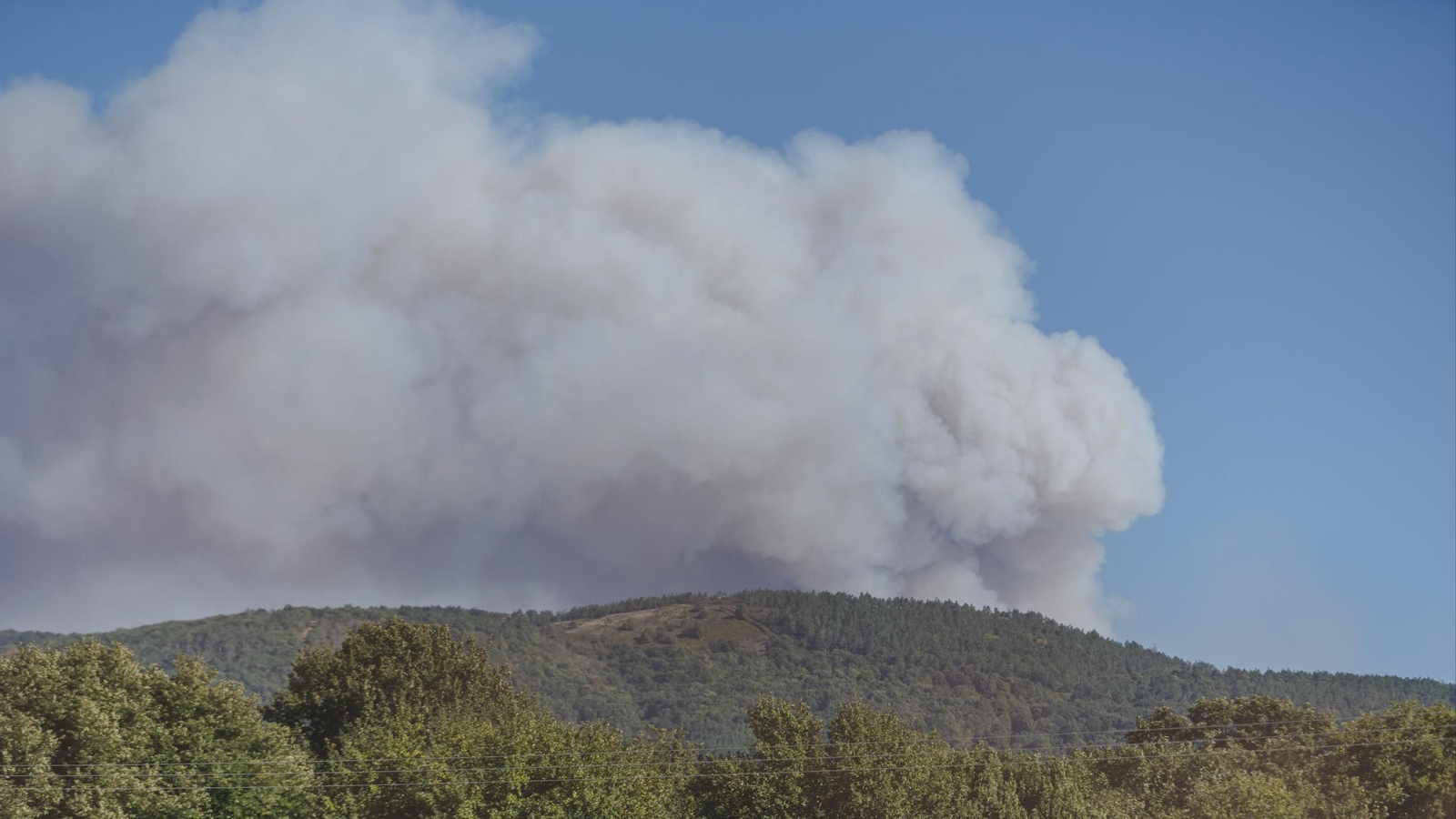 Incendio en Calvos de Randín.