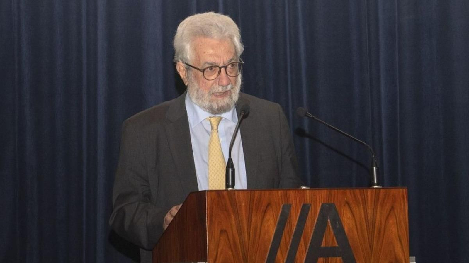 Bieito Ledo, na entrega dos Premios da Crítica Galega do ano pasado.