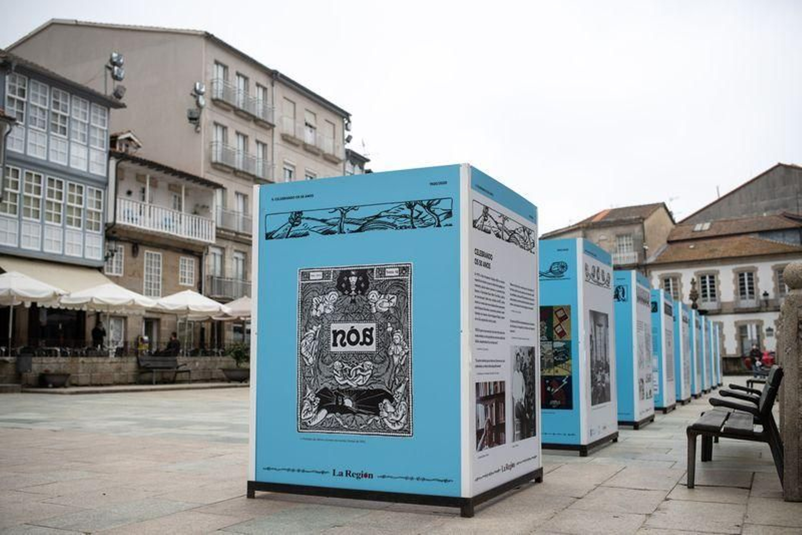 A exposición "Nós naceu en Ourense hai 100 anos" // FOTOS: ÓSCAR PINAL