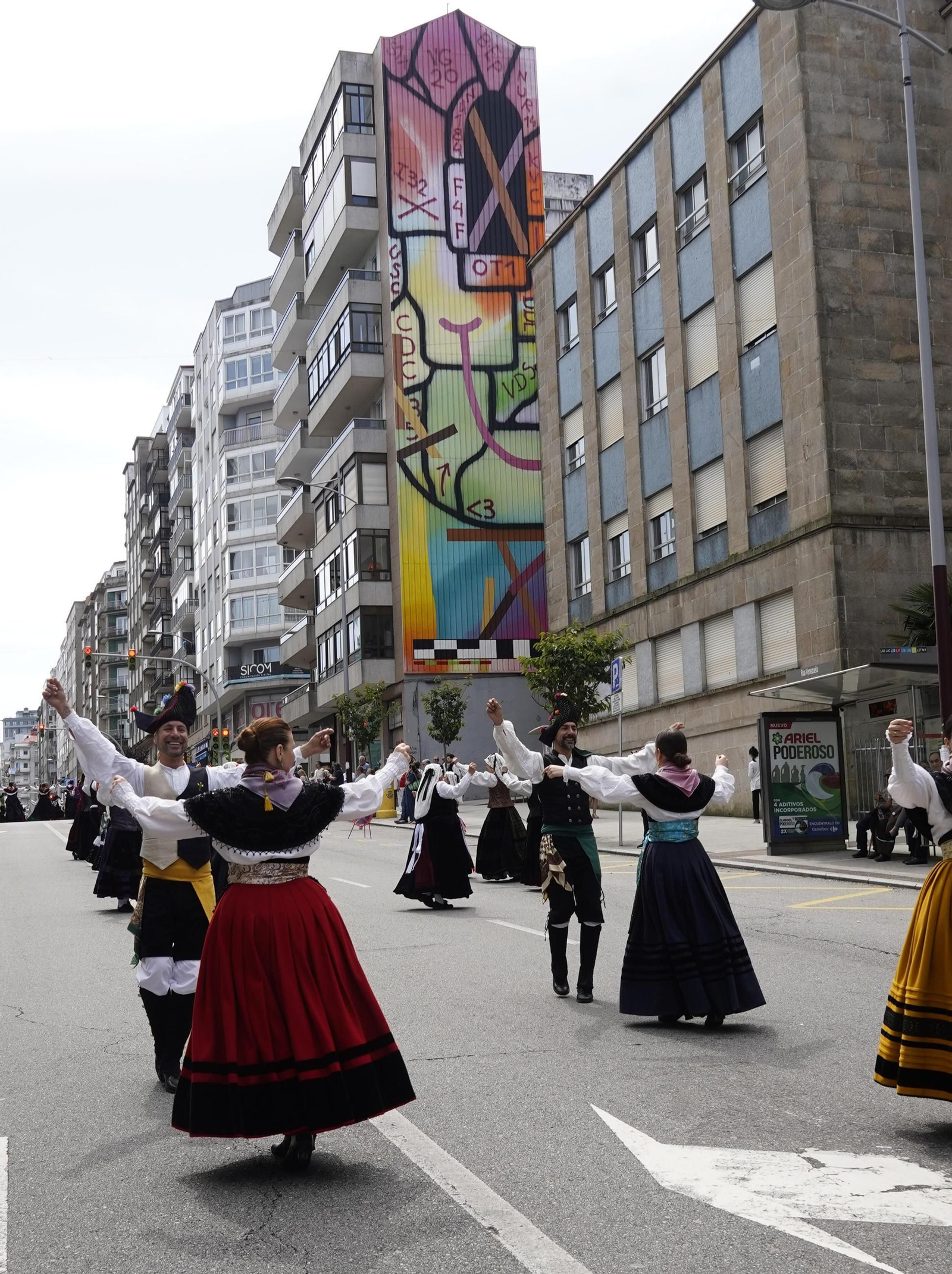 Galería | Vigo celebra el Día de la Muiñeira a lo grande