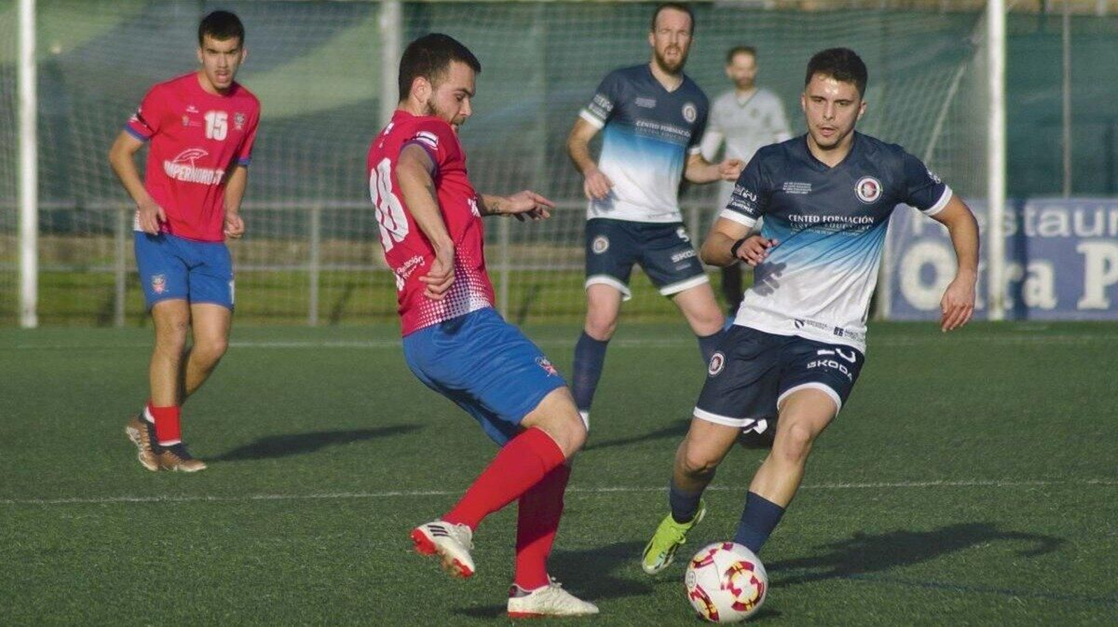Carlos Villar, medio del Cented. (Foto: Lucía Otero)