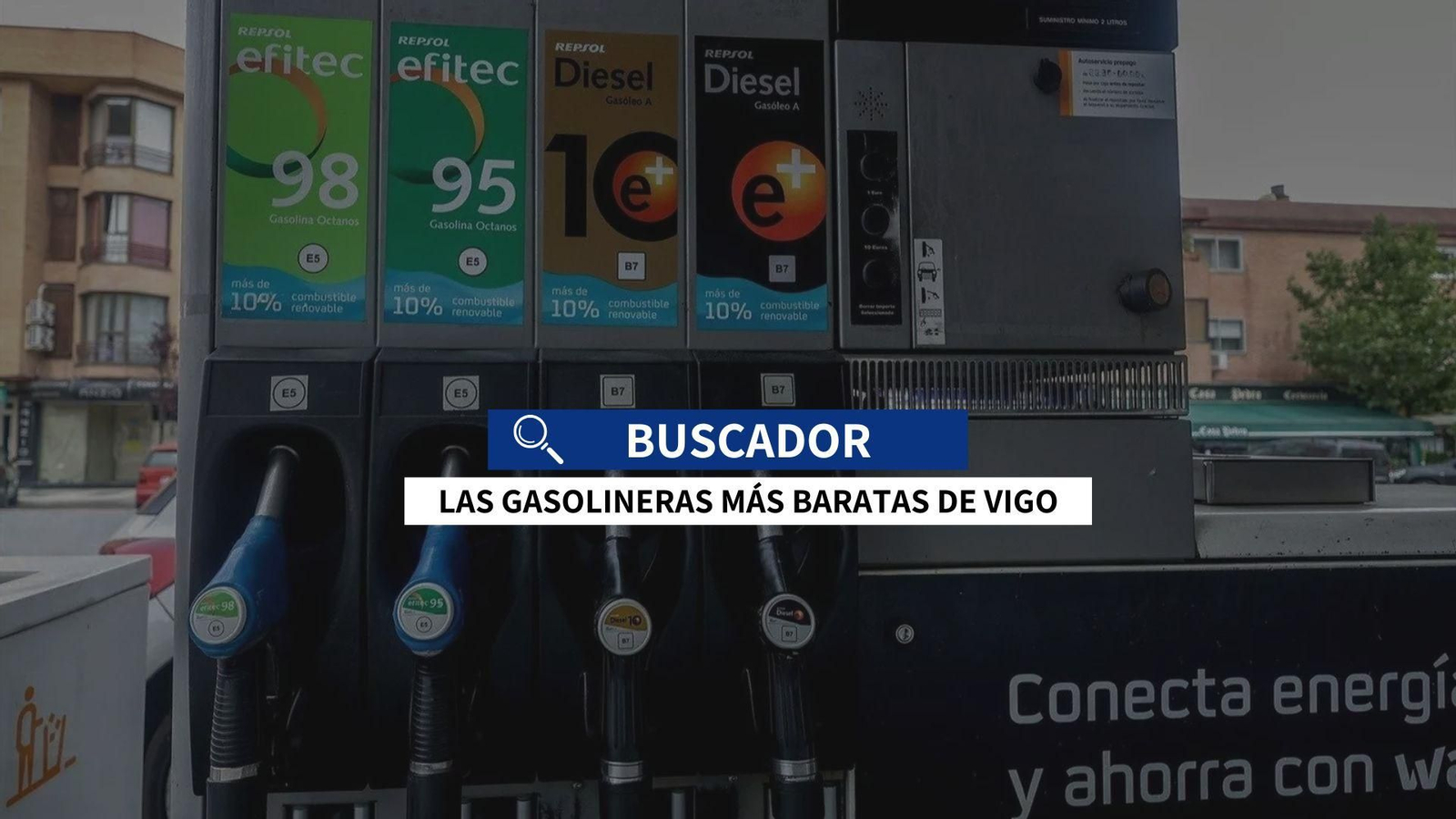 Buscador de gasolineras baratas en Vigo.