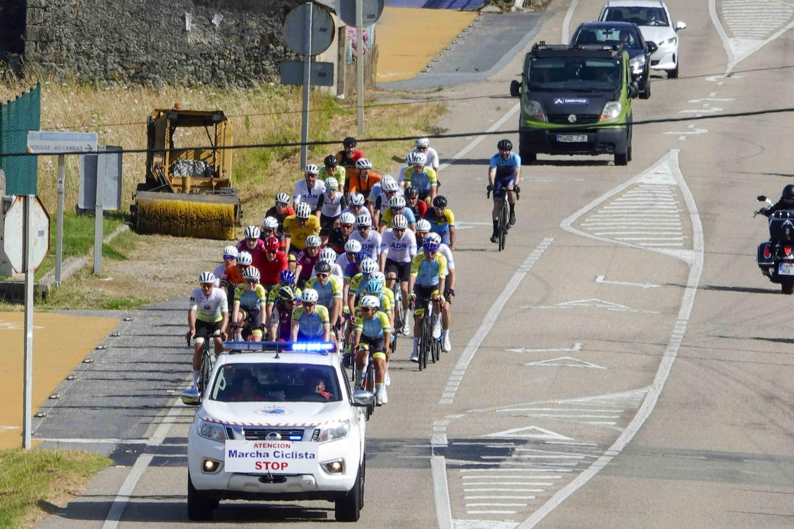 Galería | El ciclismo se da cita en Baixo Miño con el Desafío Talaso Atlántico