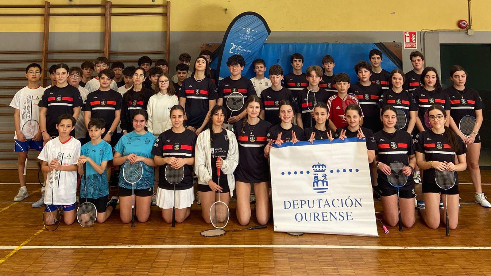 Galería | El bádminton ourensano vive una doble jornada en el fin de semana