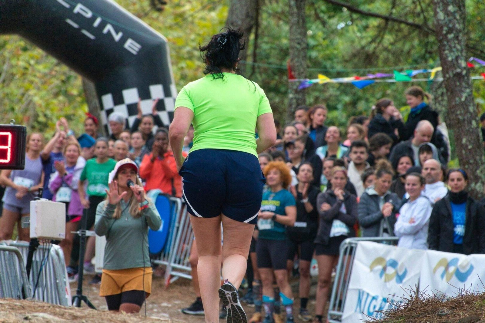 Carrera femenina en Monteferro.