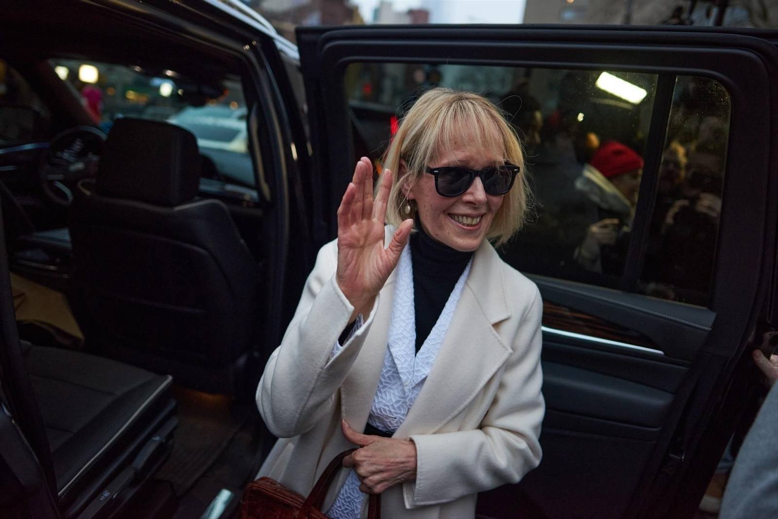 La escritora Jean Carroll