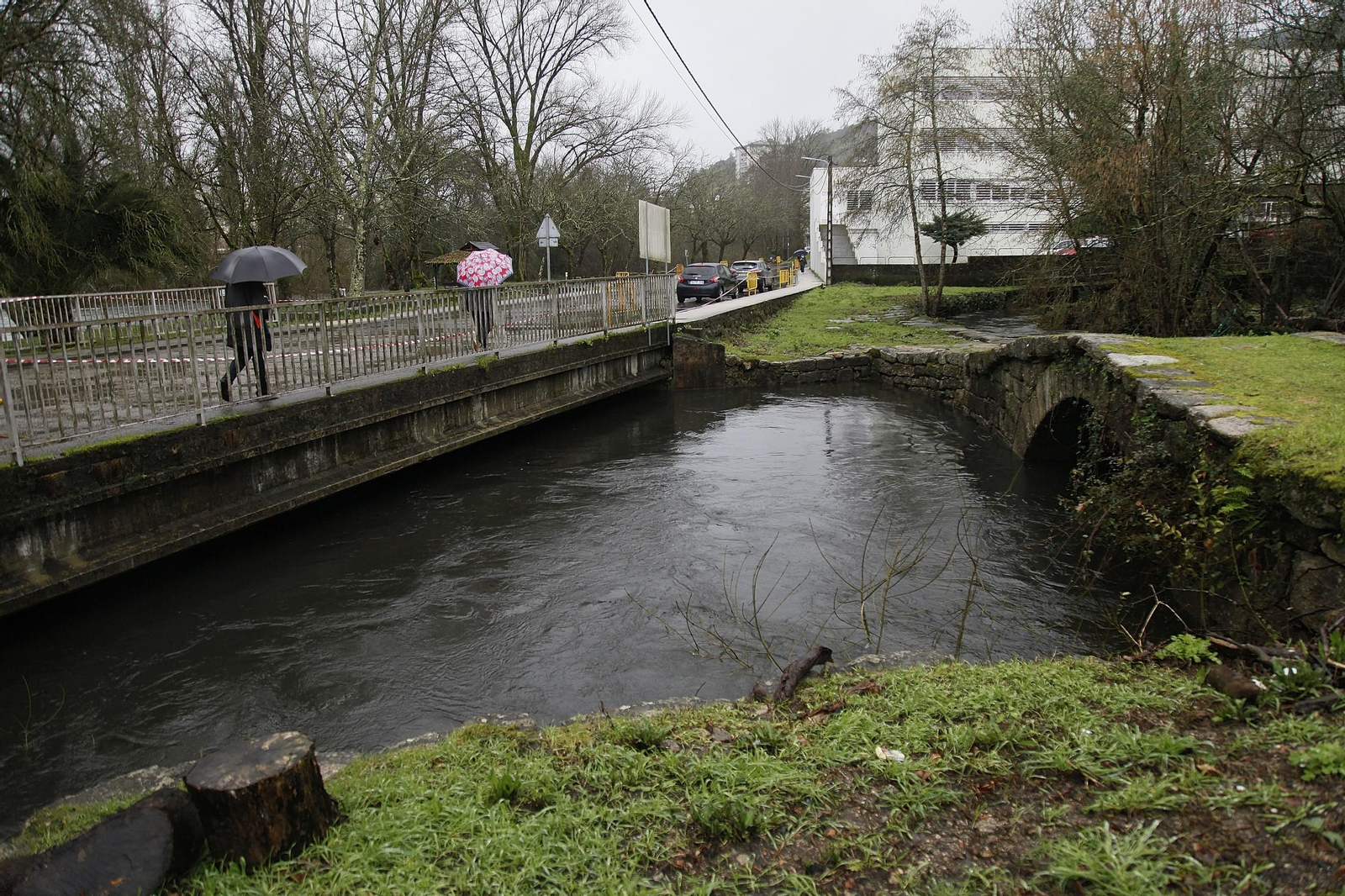 Galería | La crecida de los ríos anegan la provincia de Ourense