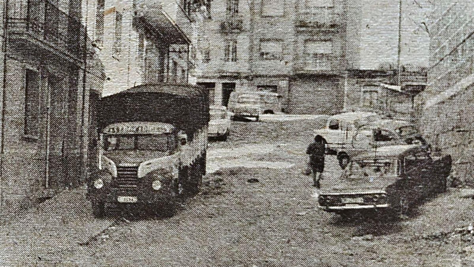 Imágenes de las dos calles que se van a urbanizar
