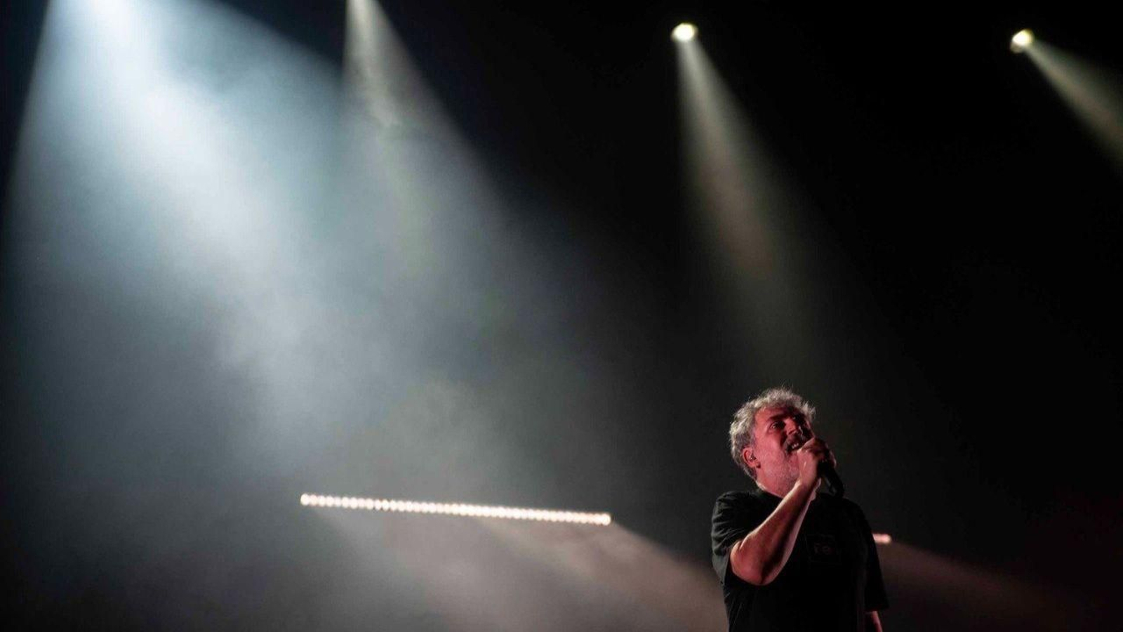 Iván Ferreiro, en Castrelos