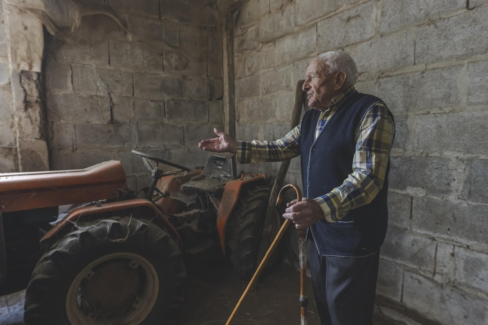 Galería | Así es la vida del centenario más longevo de Ourense, Eustaquio Pérez
