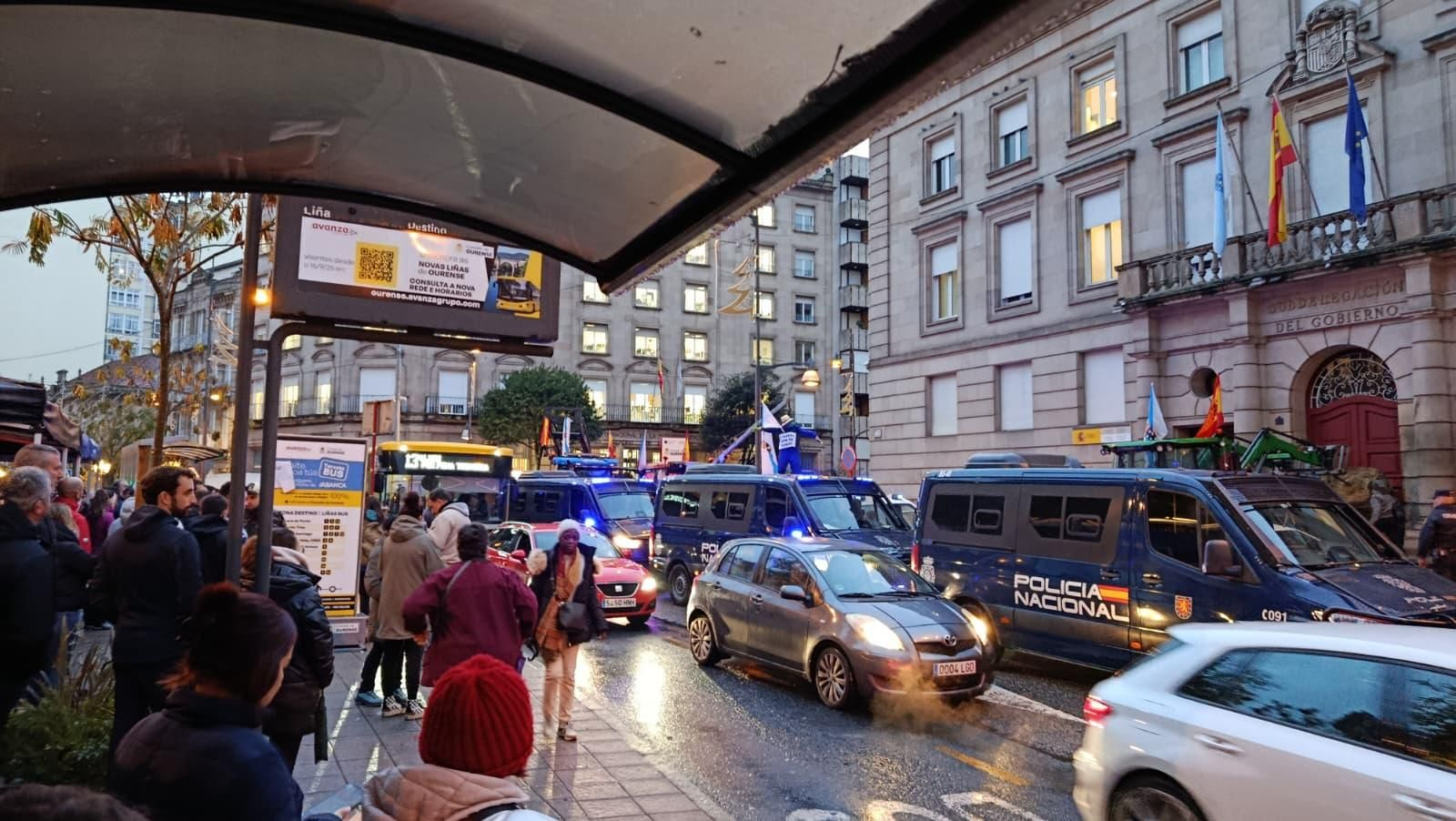 El sol fue saliendo a medida que la concentración crecía