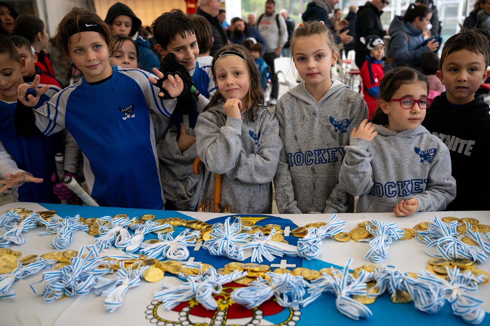 Galería | El Hockey hierba celebra sus finales de Copa Diputación con las categorías base