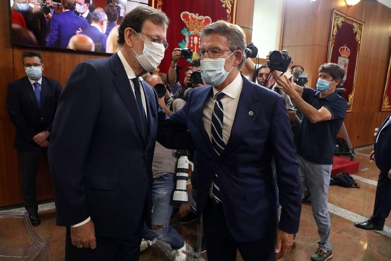 Alberto Núñez Feijóo toma
posesión como presidente de la Xunta