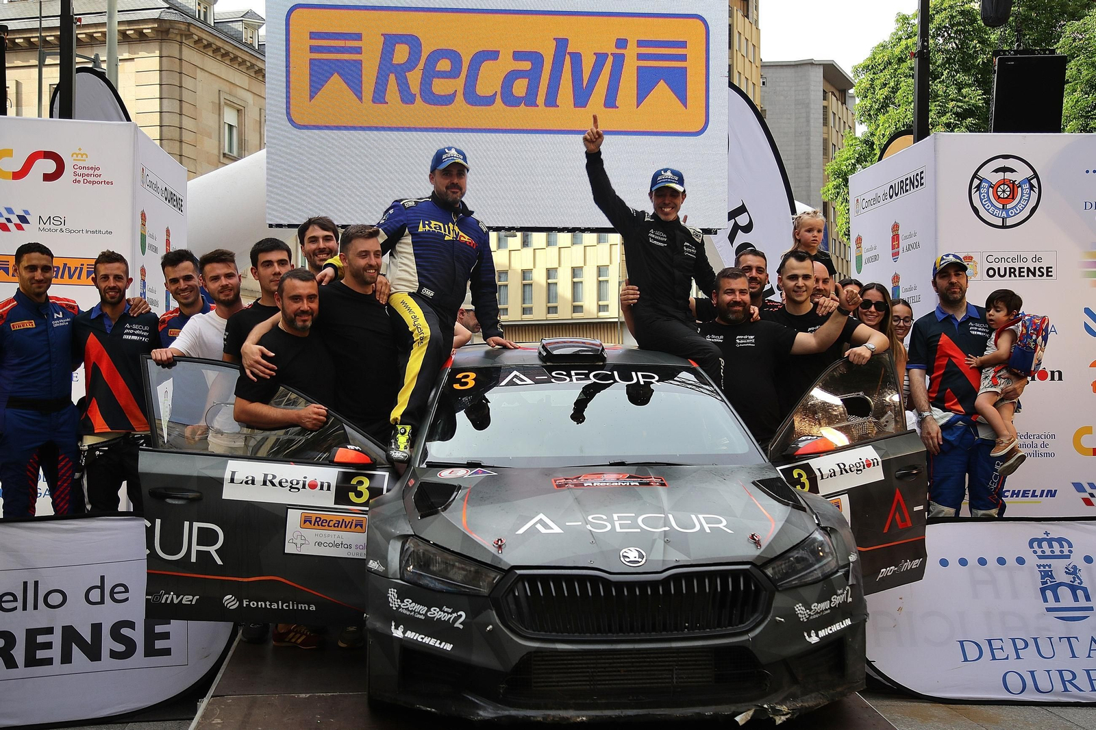 Galería | El Rally de Ourense cierra su 59 edición con una gran ceremonia de premios, en fotos