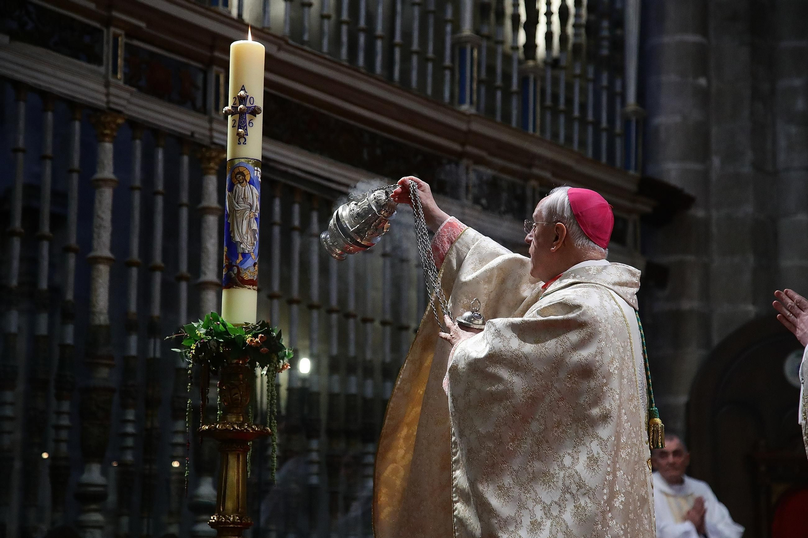 Galería | La procesión del Encuentro pone fin a la Semana Santa en Ourense